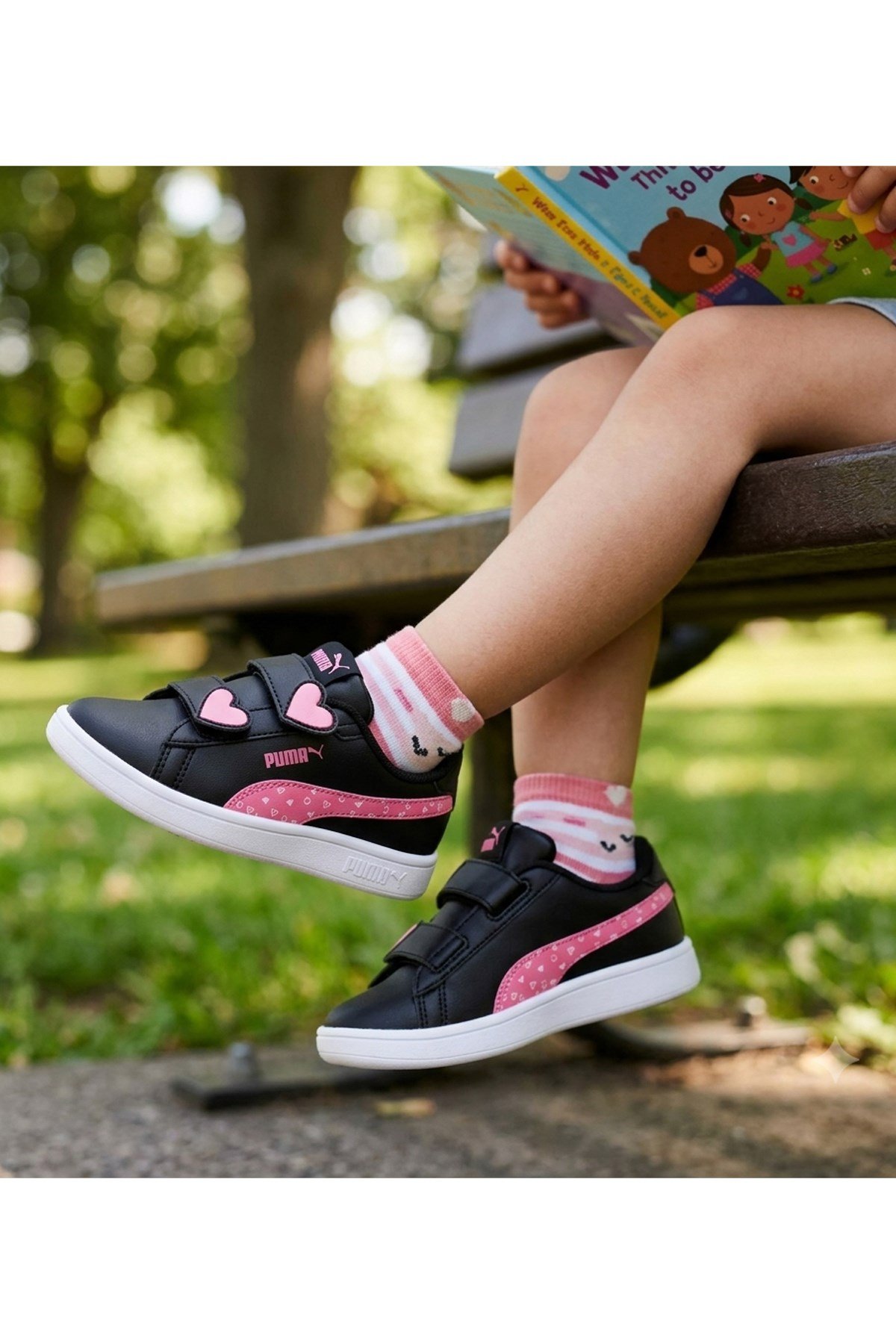 Puma Smash 3.0 Hearty Çocuk Spor Ayakkabı 40563802