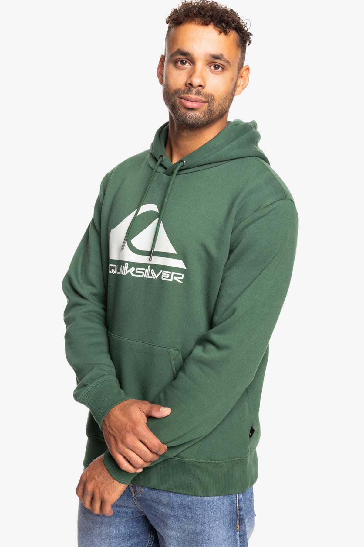 Quiksilver Big Logo Hood Erkek Sweatshirt EQYFT04450-GSG0