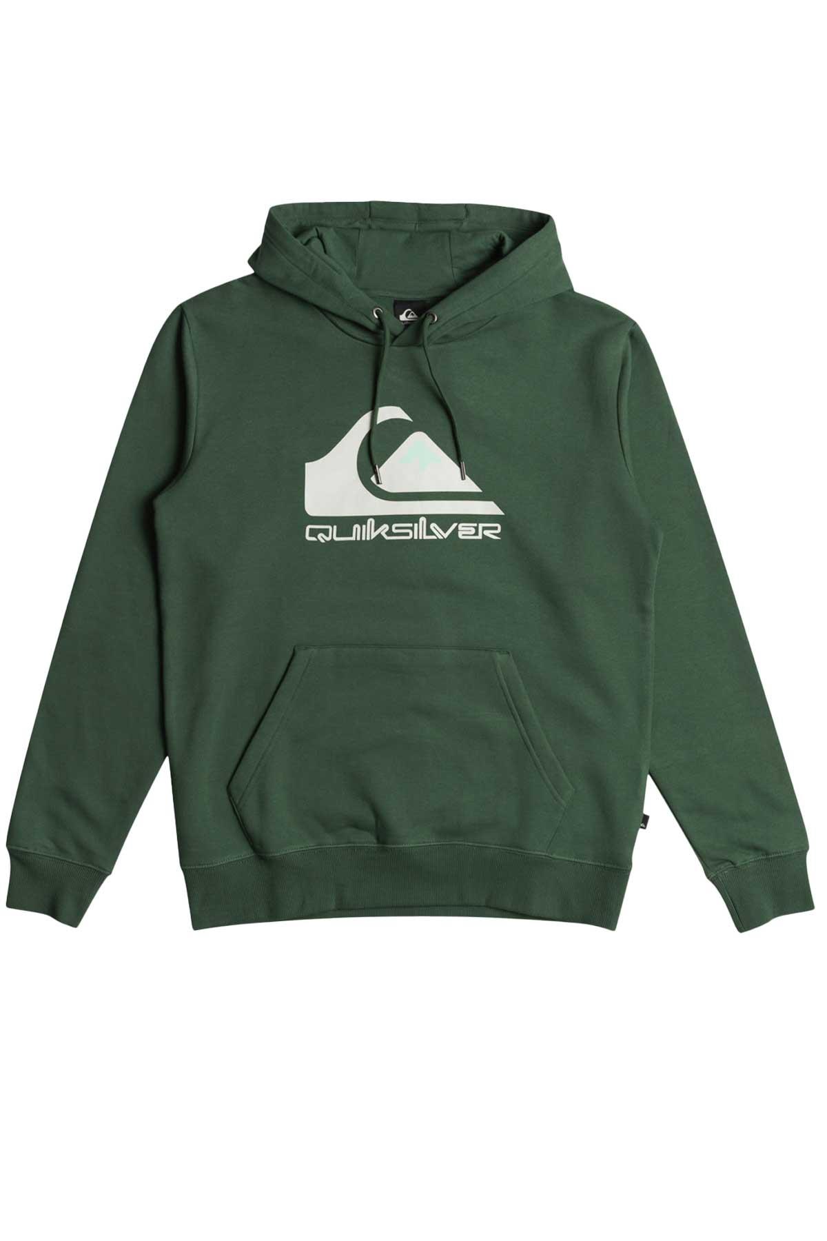 Quiksilver Big Logo Hood Erkek Sweatshirt EQYFT04450-GSG0
