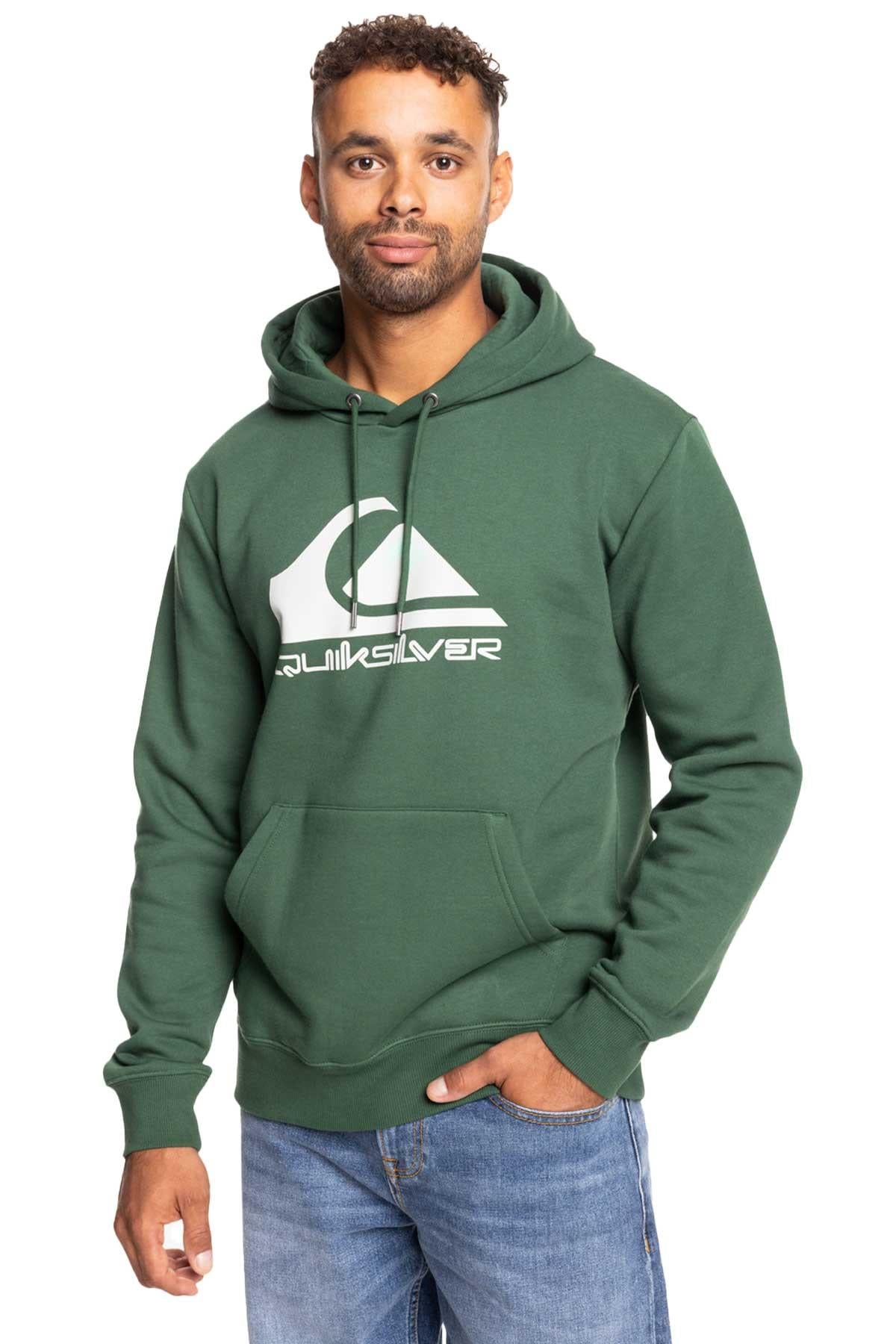 Quiksilver Big Logo Hood Erkek Sweatshirt EQYFT04450-GSG0