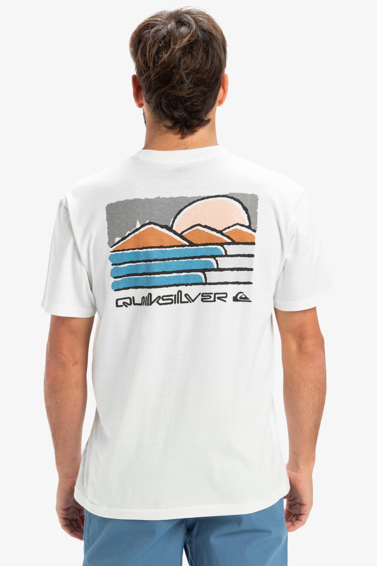 Quiksilver Evo Future islands Erkek Tişört