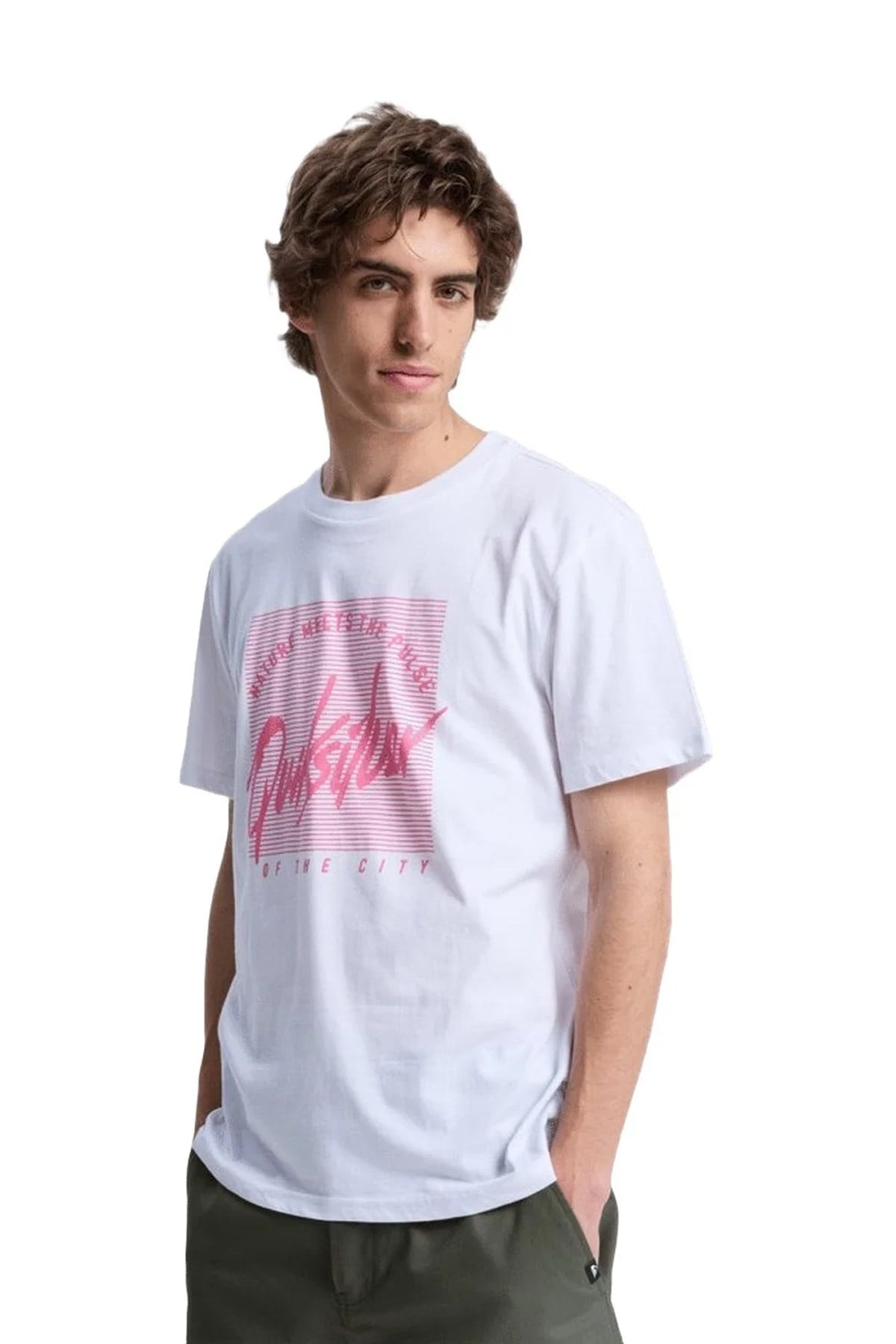 Quiksilver Retro Mood Erkek Tişört EQYZT08261-WBB0