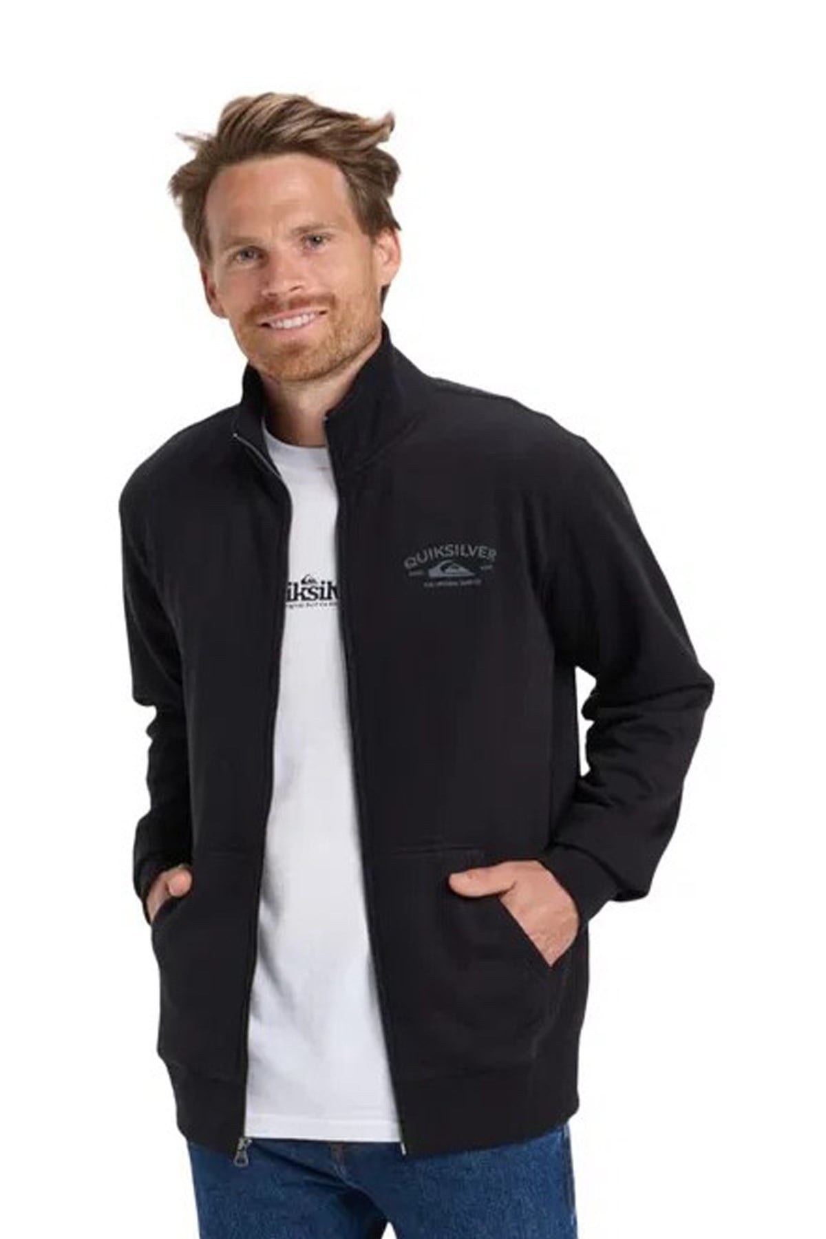 Quiksilver Zip Fleece Erkek Sweatshirt EQYFT05134-11793