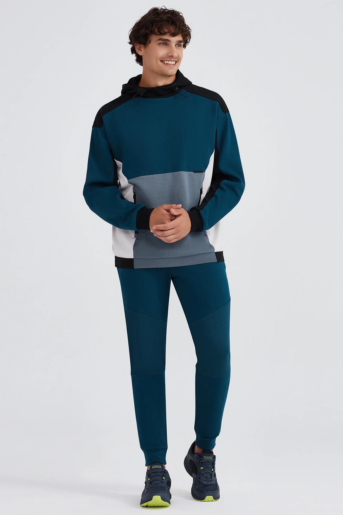 Skechers 2XI-Lock Hoodie Erkek Sweatshirt S232193-405
