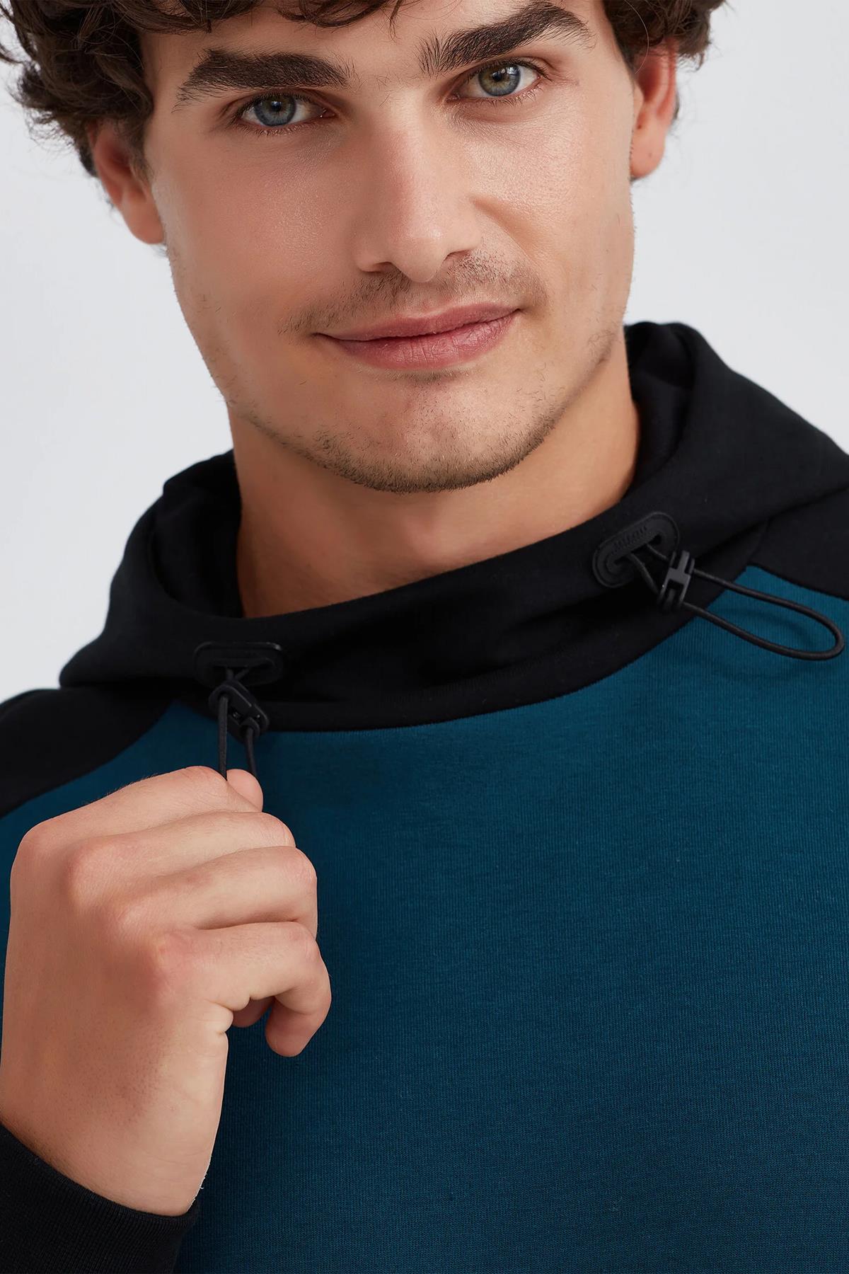 Skechers 2XI-Lock Hoodie Erkek Sweatshirt S232193-405