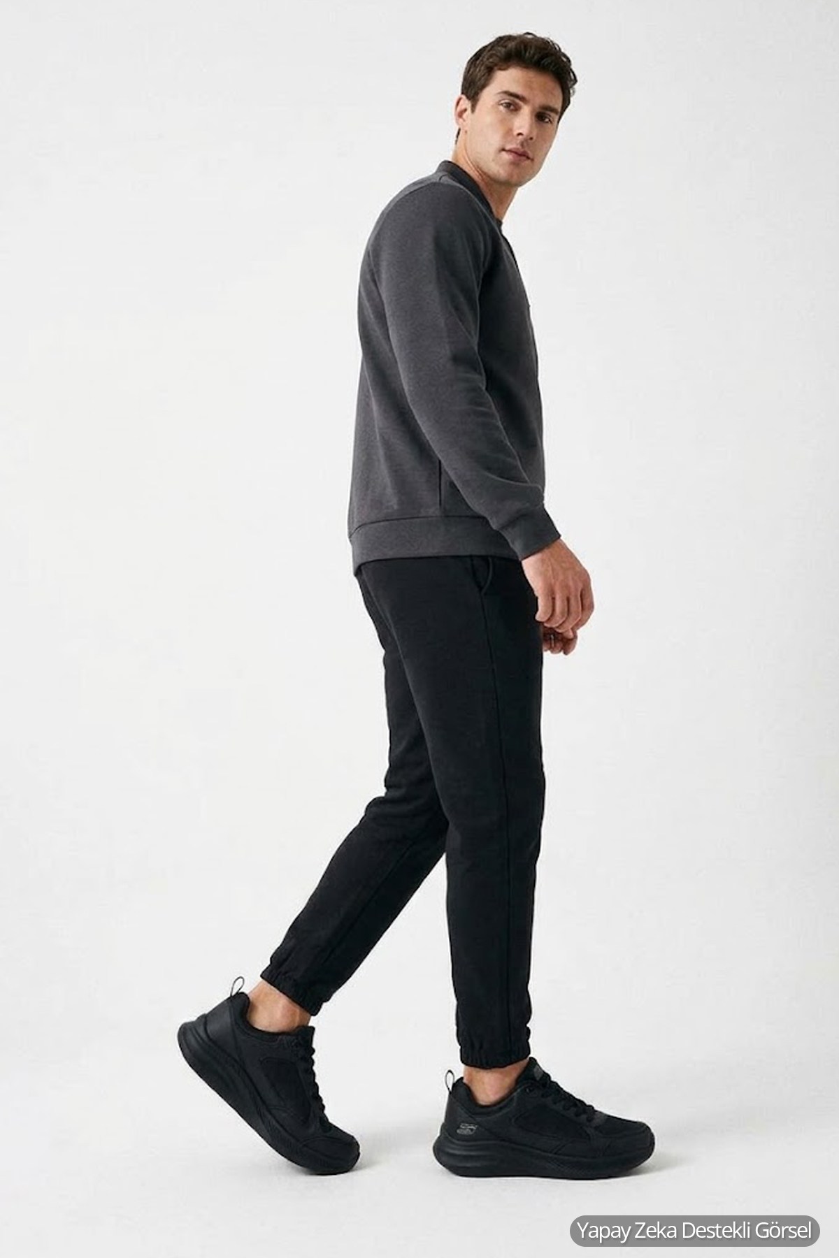 Skechers Bobs Moda Flex Erkek Spor Ayakkabı 118157TK BBK