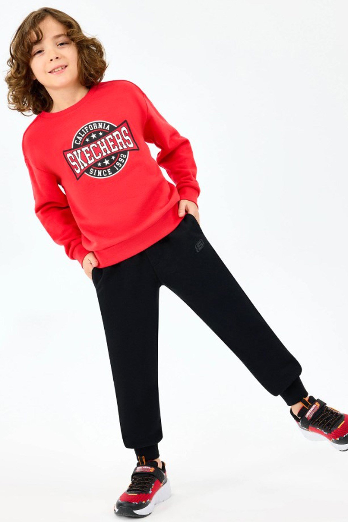 Skechers Crewneck Çocuk Sweatshirt SK2520017-3449
