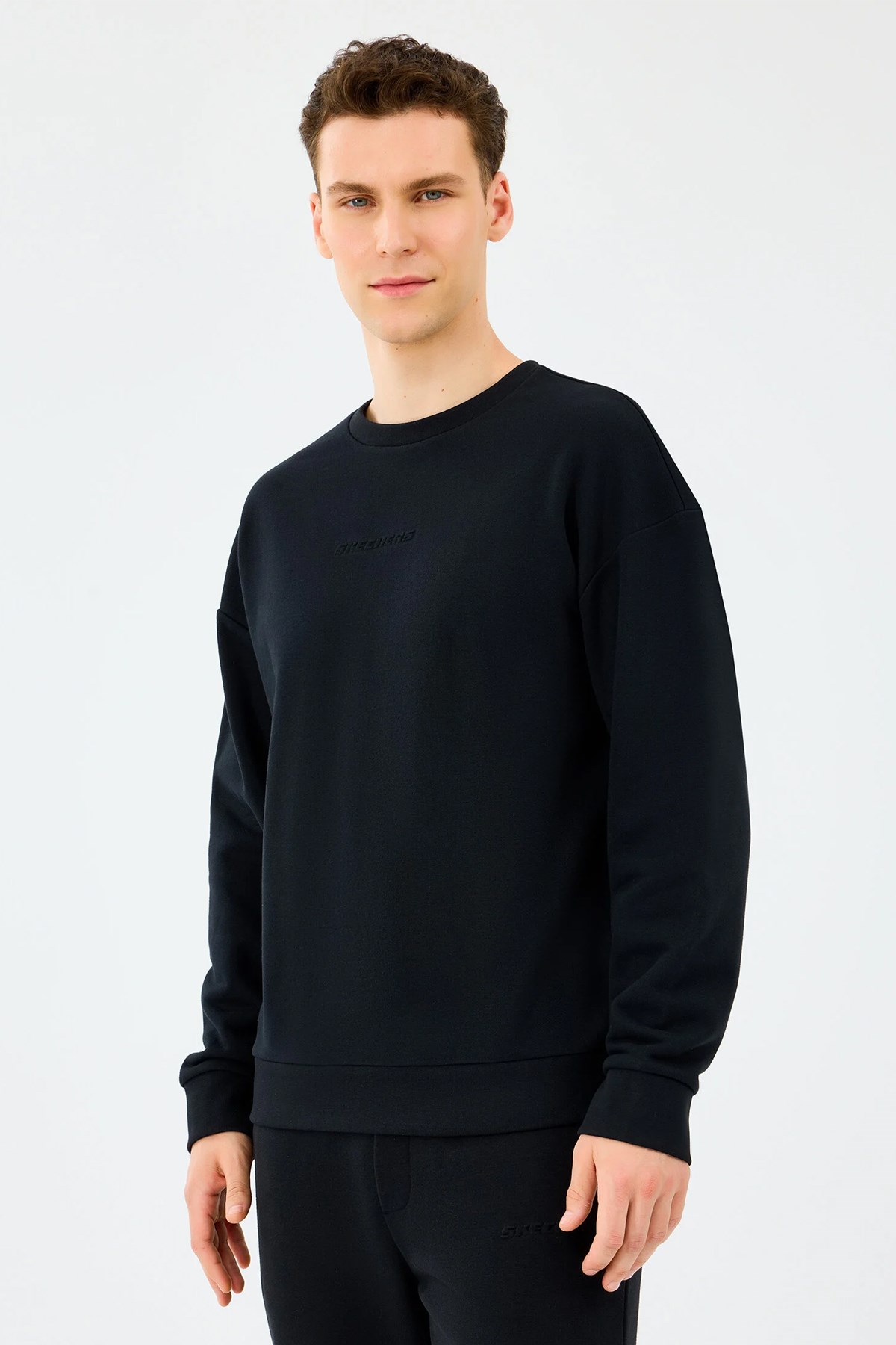 Skechers Essential Crewneck Erkek Sweatshirt S2610015-3817