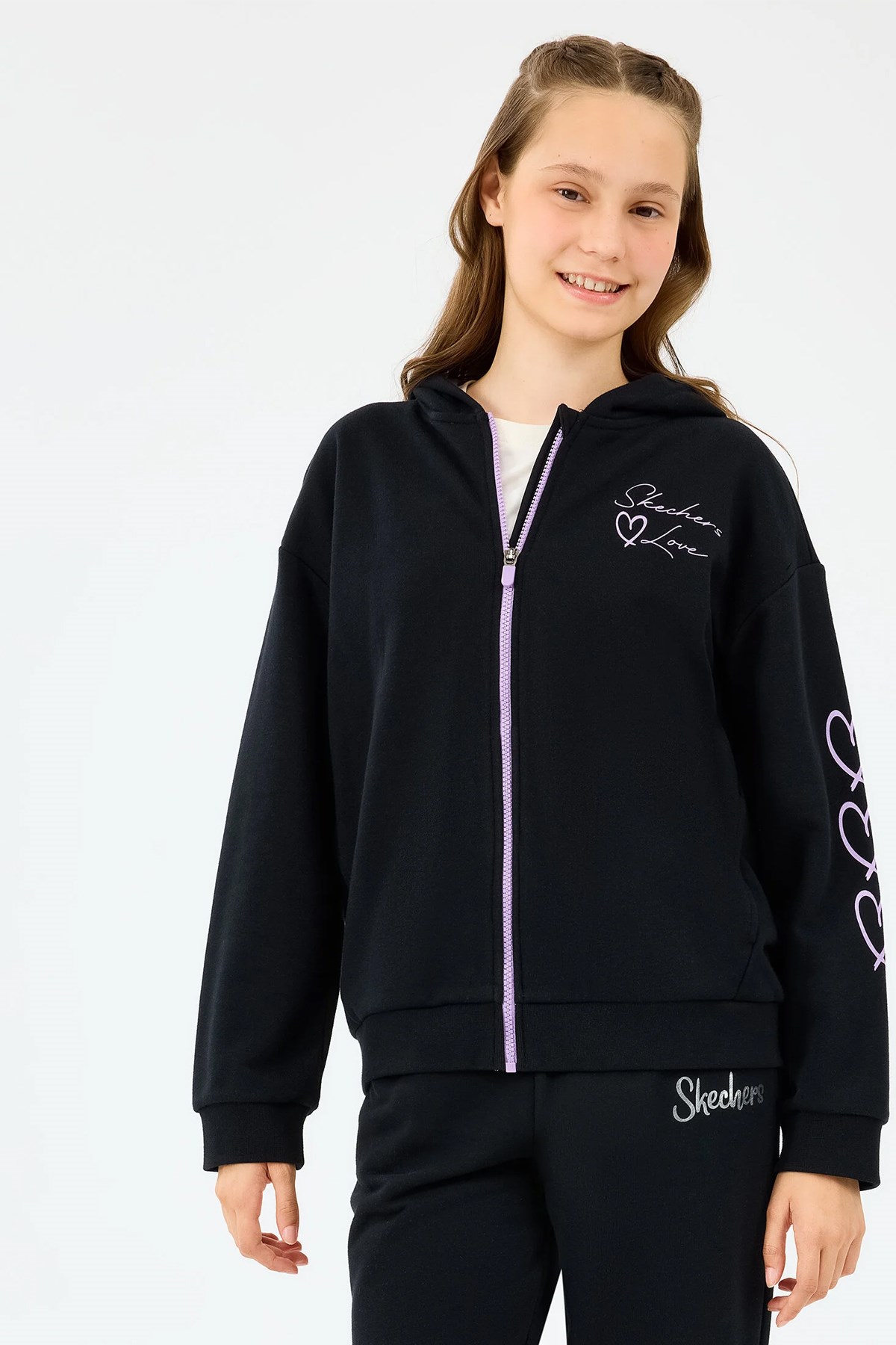 Skechers Fleece Çocuk Sweatshirt SK2520009-1602