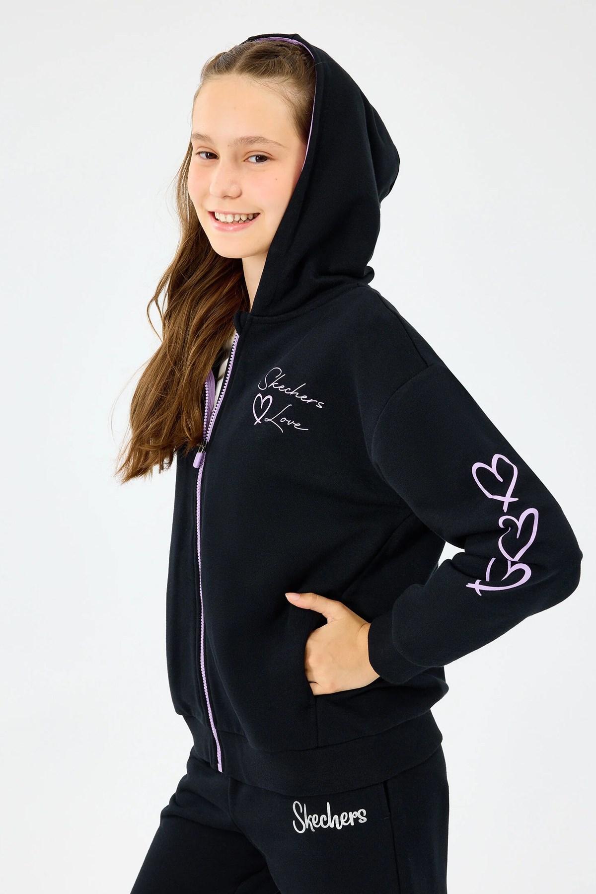 Skechers Fleece Çocuk Sweatshirt SK2520009-1602