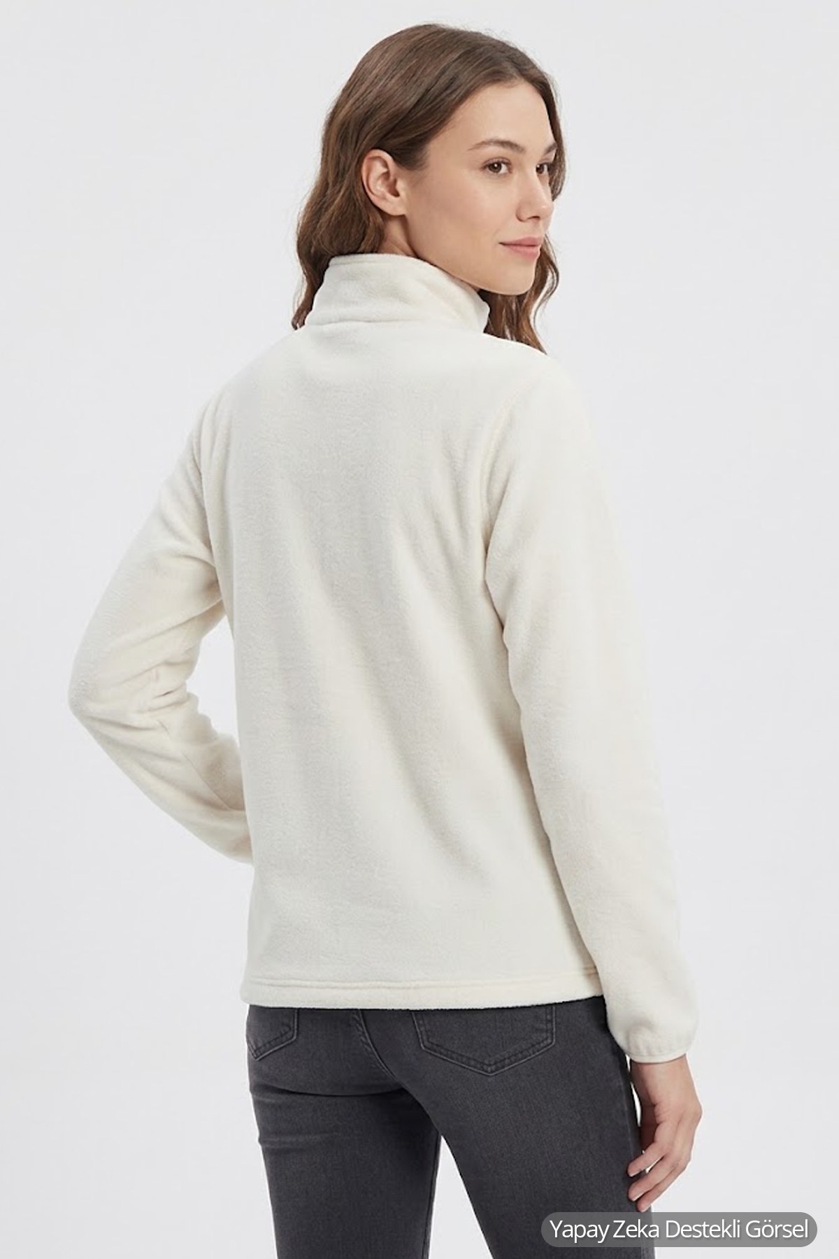 Skechers Full Zip Polar Kadın Ceket S2620082-3855