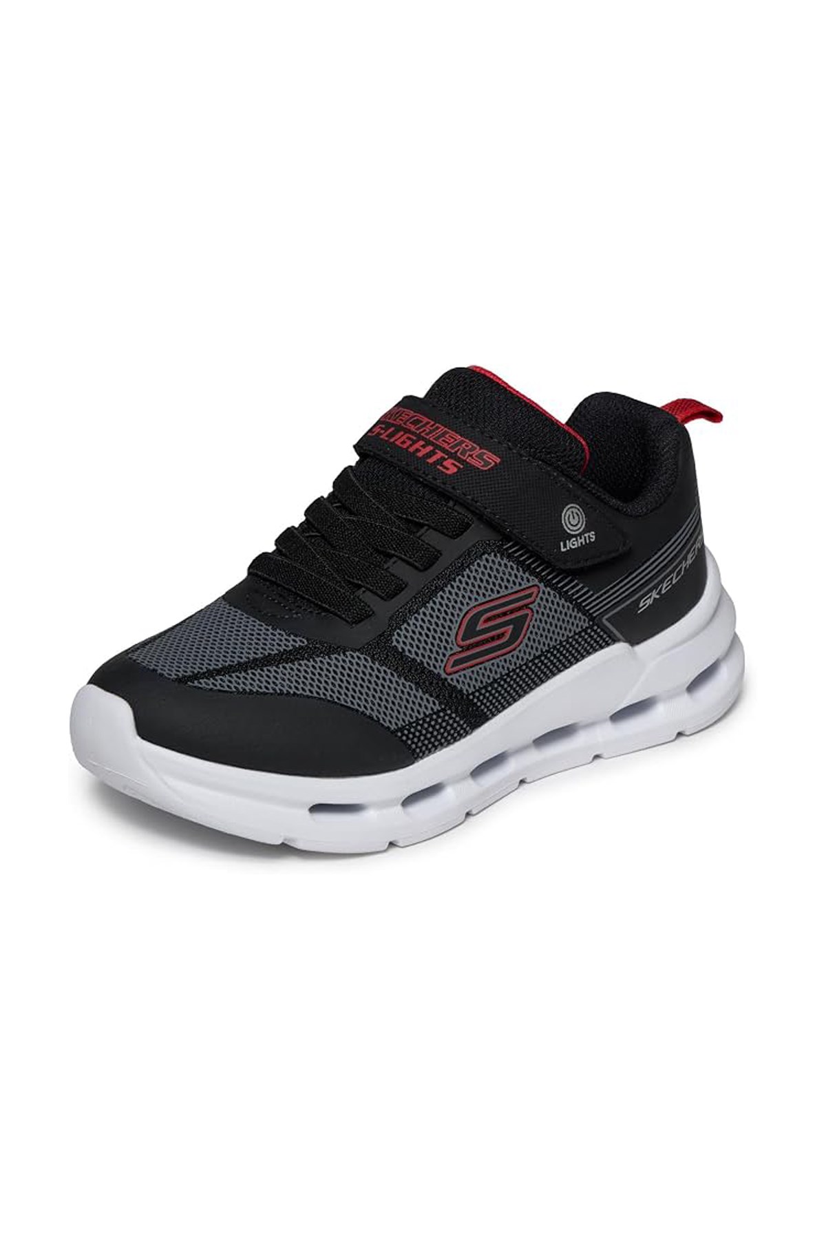 Skechers Glide-Step Lights Çocuk Spor Ayakkabı 400240L BLK