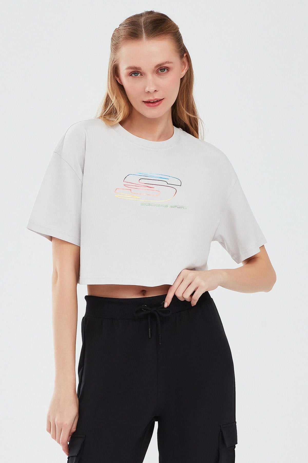 Skechers Graphic Short Sleeve Kadın Tişört S241014-035