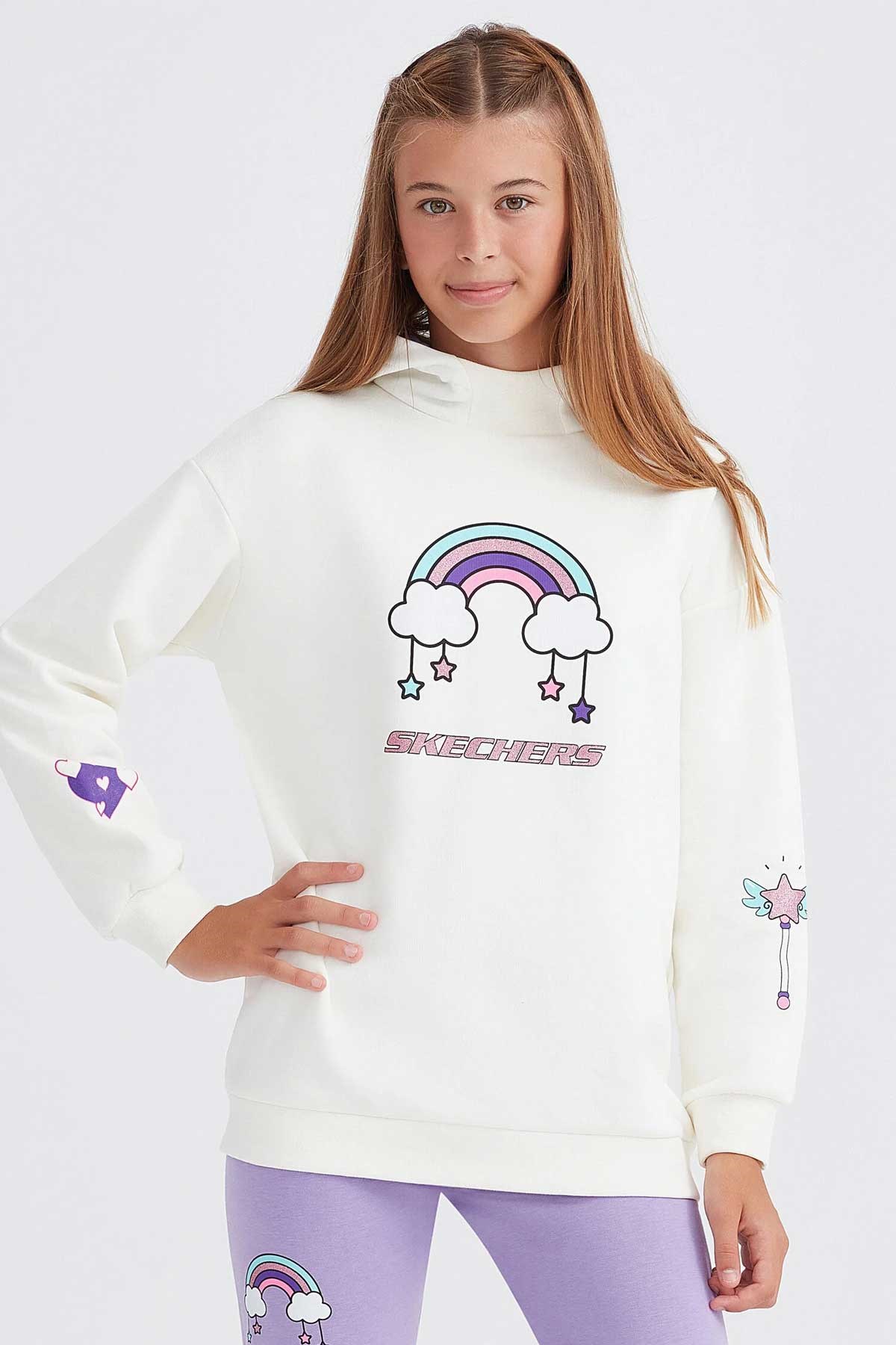 Skechers Heavy Weight Fleece Çocuk Eşofman Takımı SK232220-102