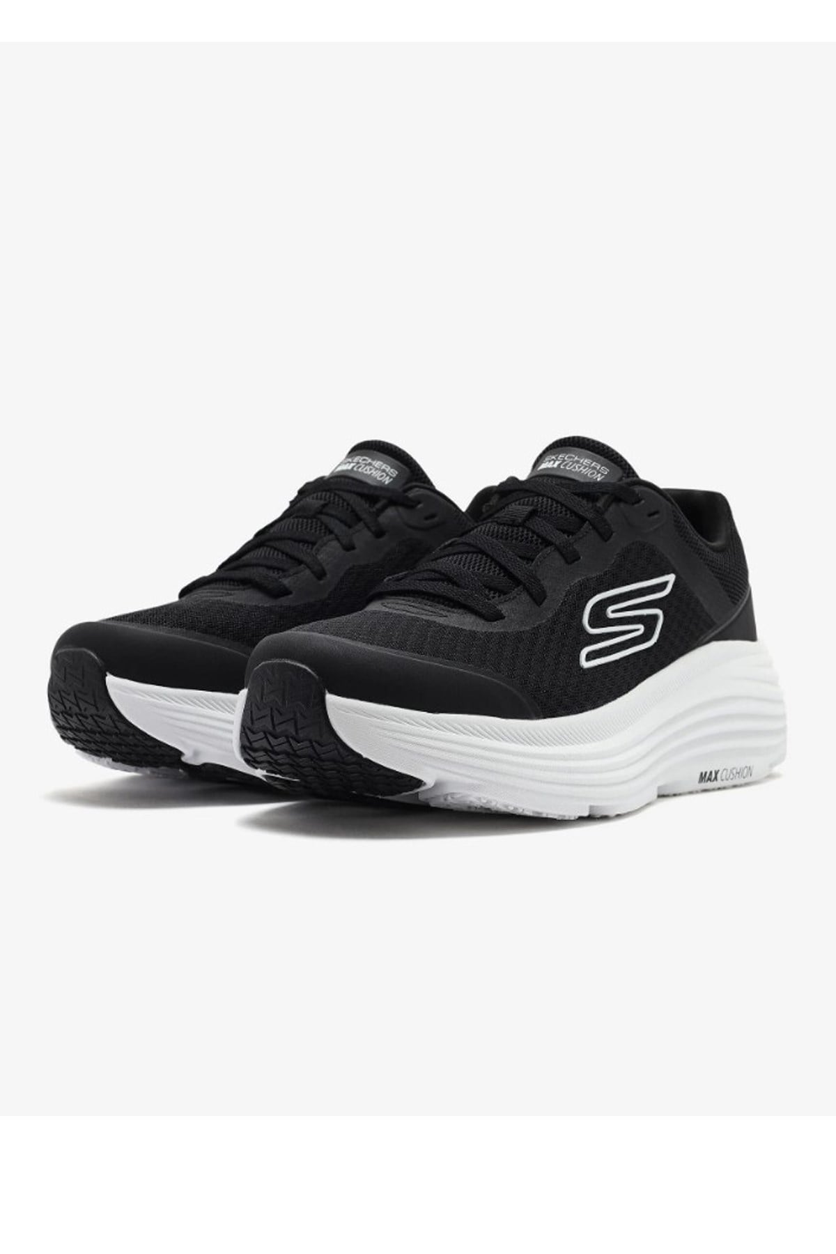 Skechers Max Cushioning Erkek Spor Ayakkabı 220613 BKW