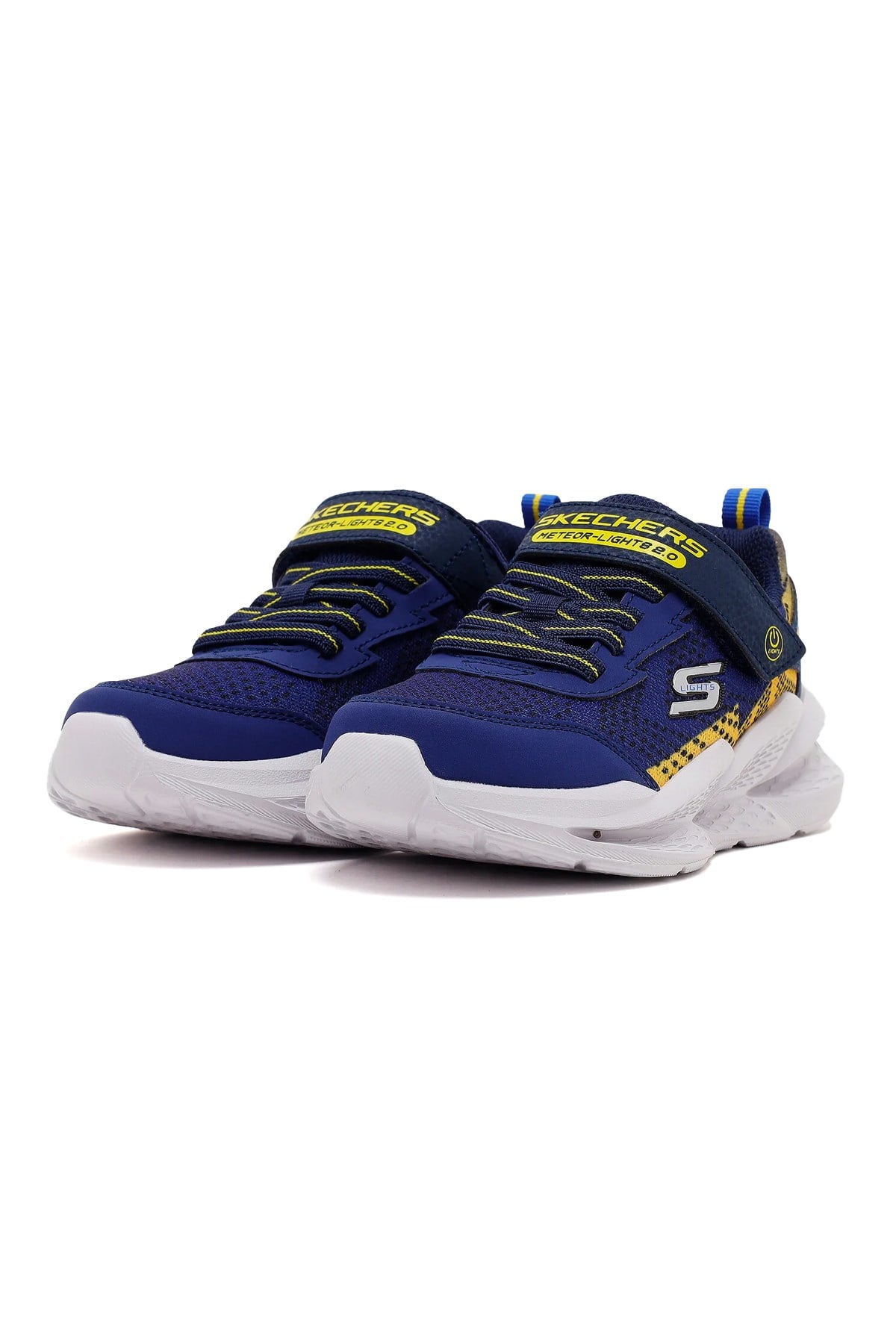 Skechers Meteor-Lights 2.0 Çocuk Spor Ayakkabı 401490L NVYL