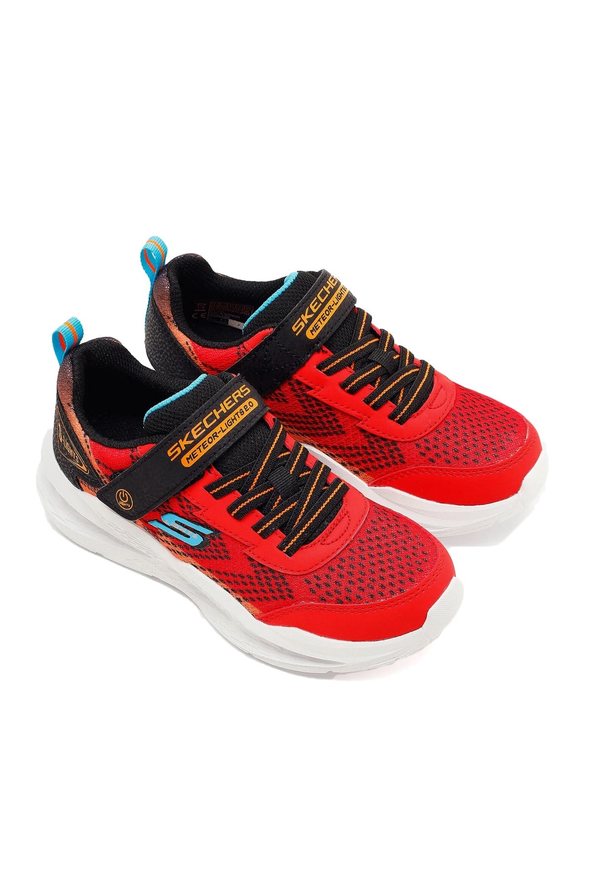 Skechers Meteor-Lights 2.0 Çocuk Spor Ayakkabı 401490N RDBK