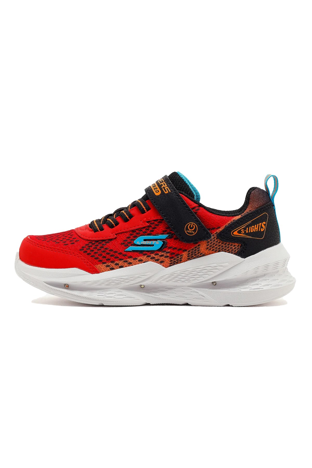 Skechers Meteor-Lights 2.0 Çocuk Spor Ayakkabı 401490N RDBK