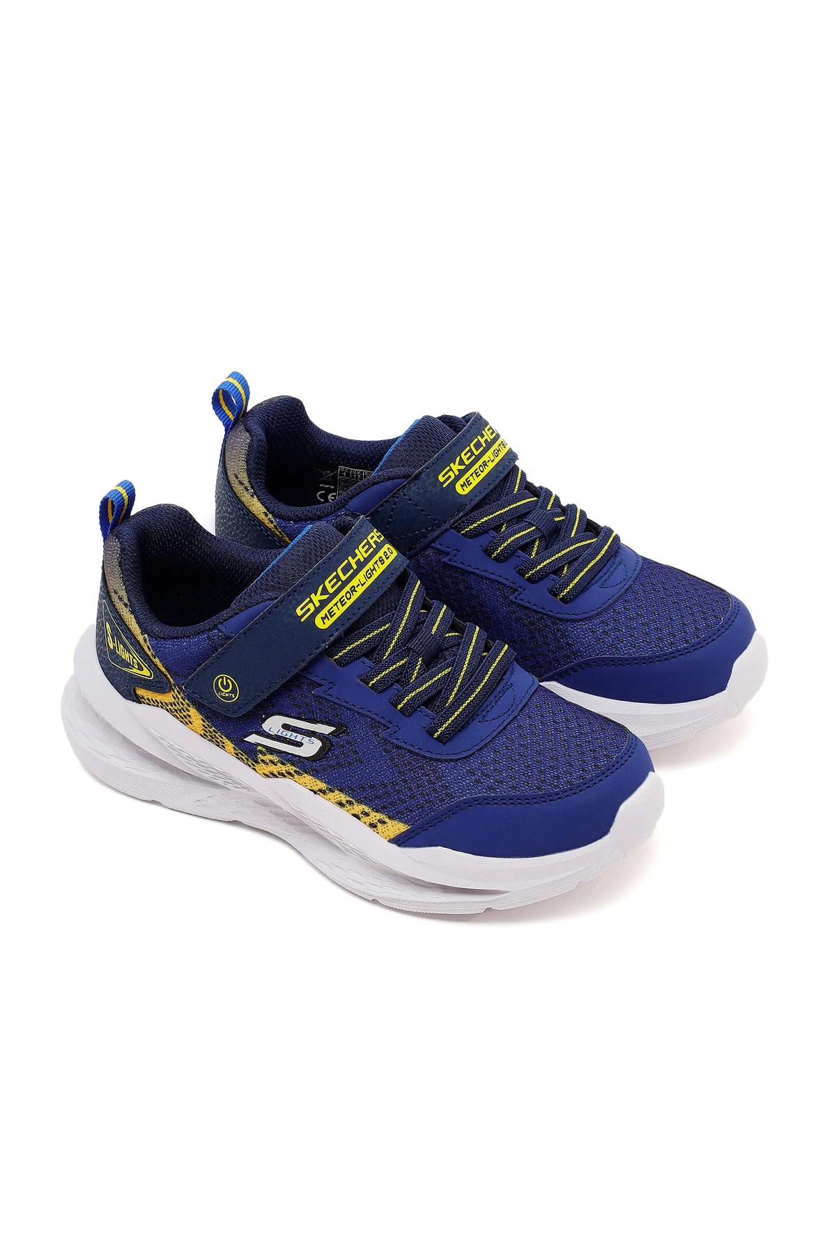 Skechers Meteor-Lights 2.0 Çocuk Spor Ayakkabı 401490L NVYL