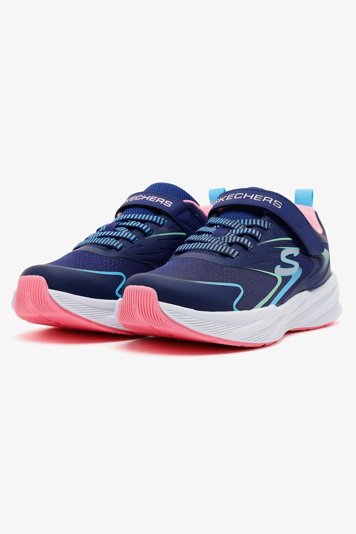 Skechers Microspec Tread Çocuk Spor Ayakkabı 303882L NVMT
