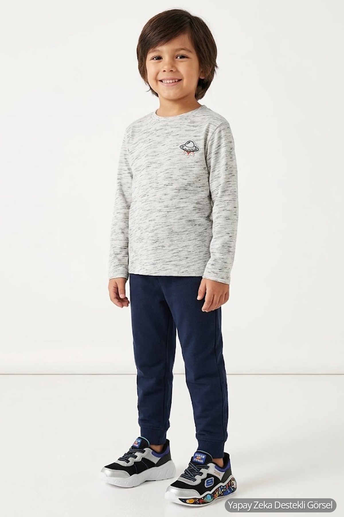 Skechers Play Scene Çocuk Spor Ayakkabı 407625N BKSL