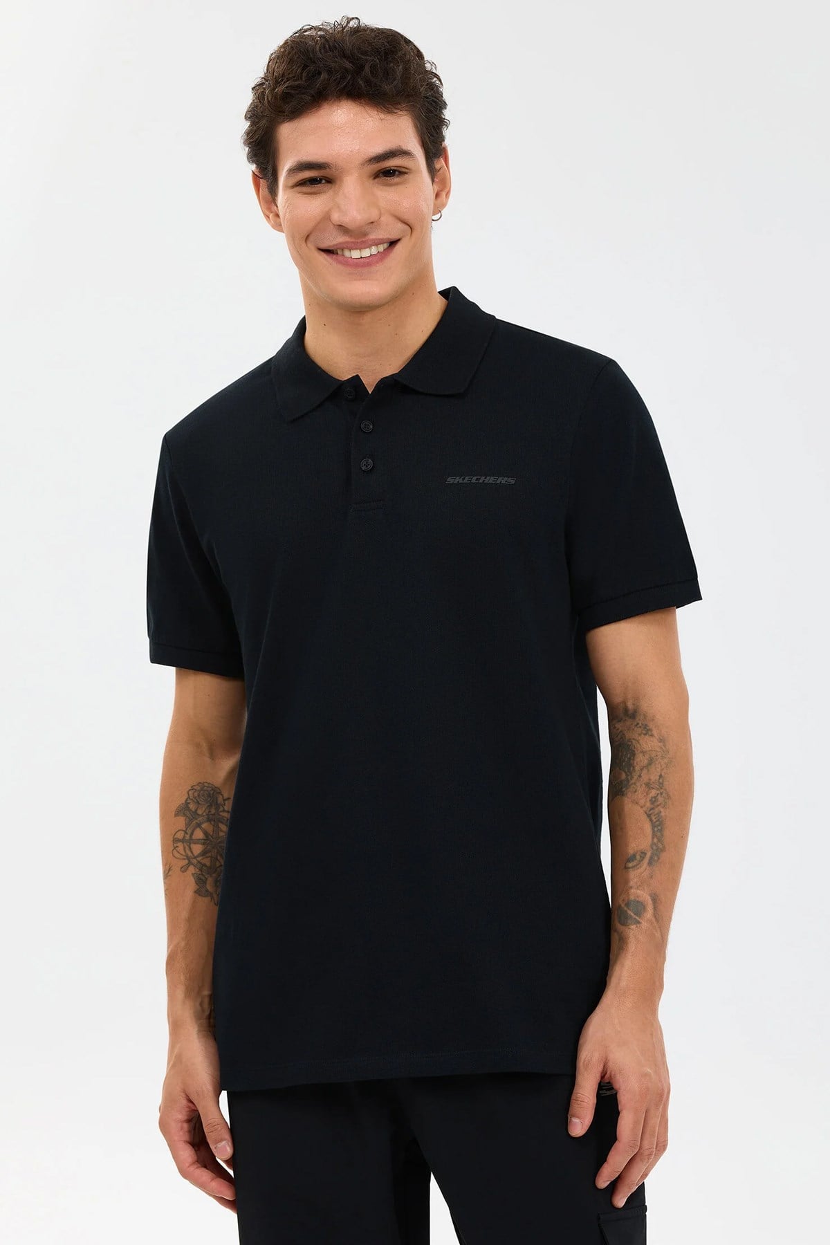 Skechers Short Sleeve Erkek Tişört S211800-3817