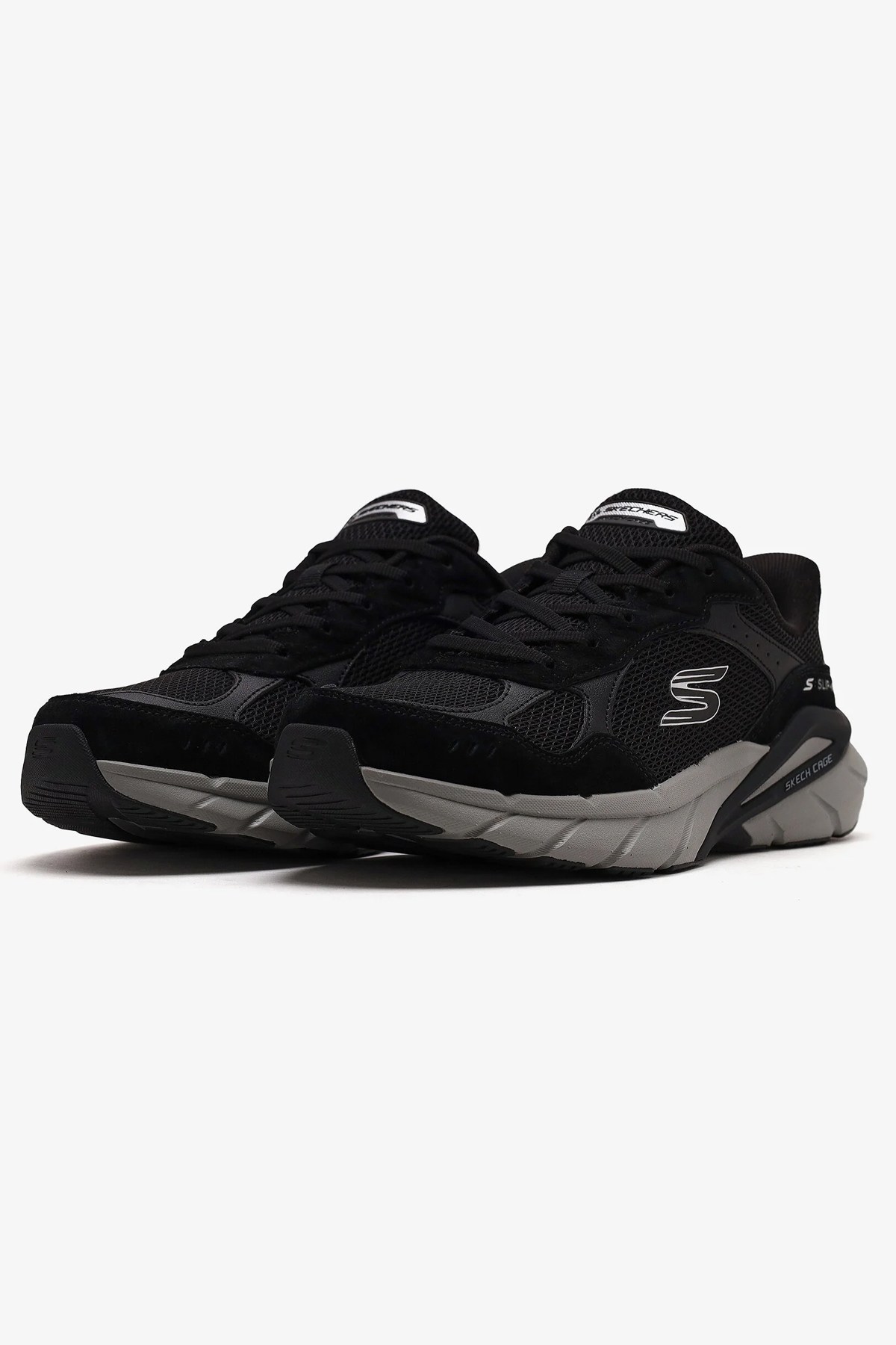 Skechers Skech Cage Erkek Spor Ayakkabı 233275 BKCC