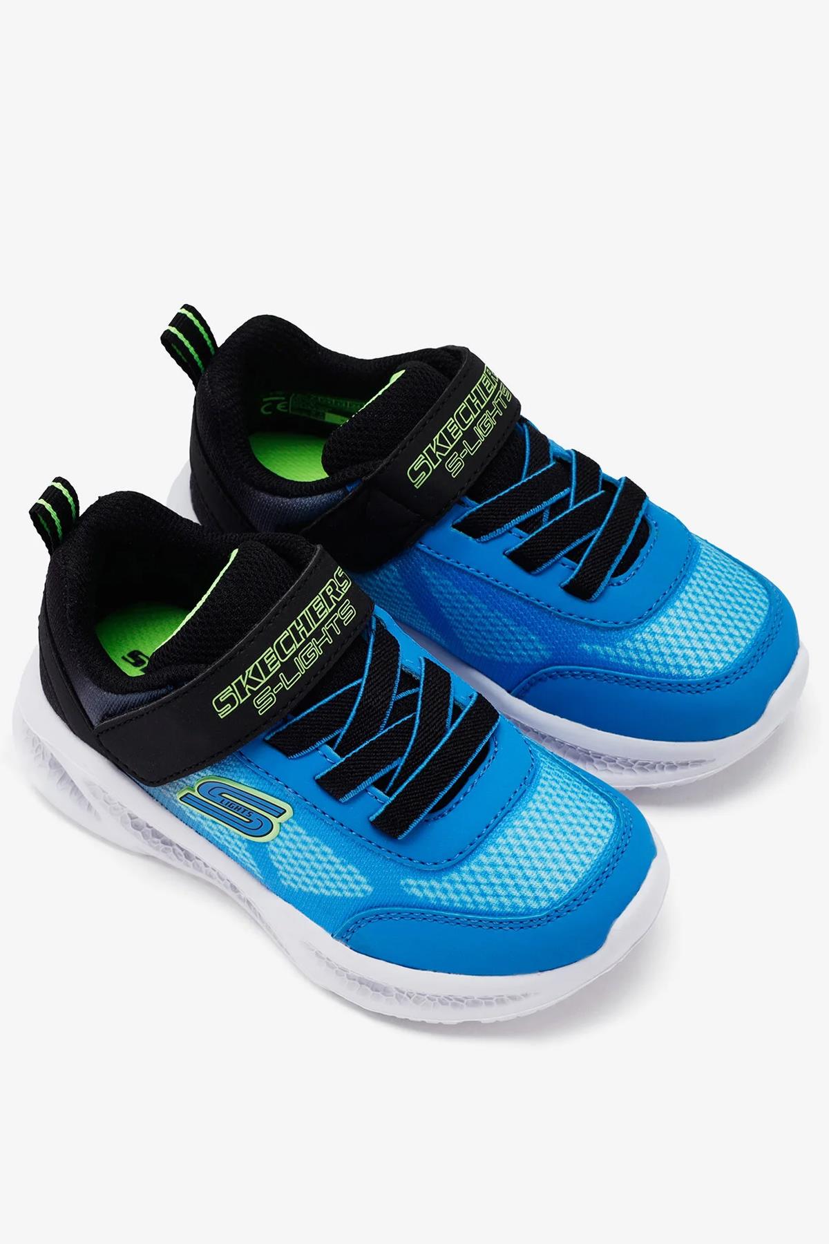 Skechers Skechers Meteor Lights Krendox Çocuk Spor Ayakkabı 401495N