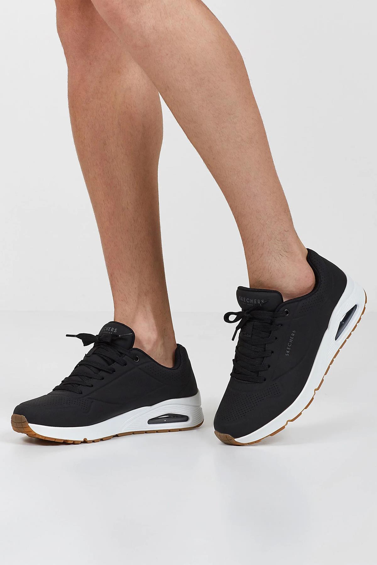 Skechers Uno Erkek Yürüyüş Ayakkabı 52458 BLK