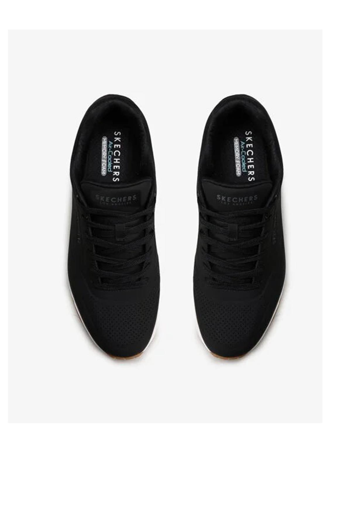 Skechers Uno Erkek Yürüyüş Ayakkabı 52458 BLK
