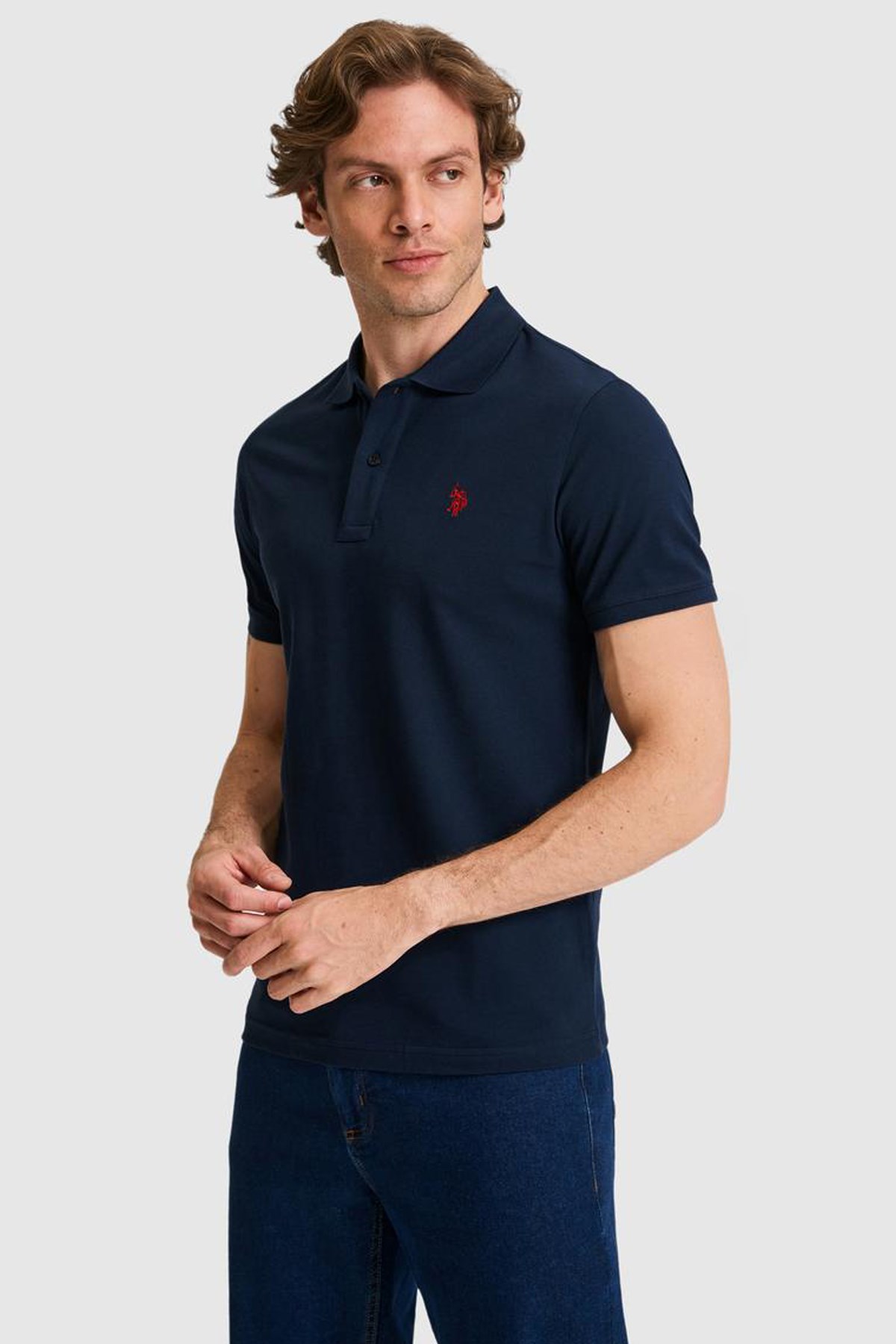 U.S. Polo Assn. Erkek Tişört 50322347-VR033