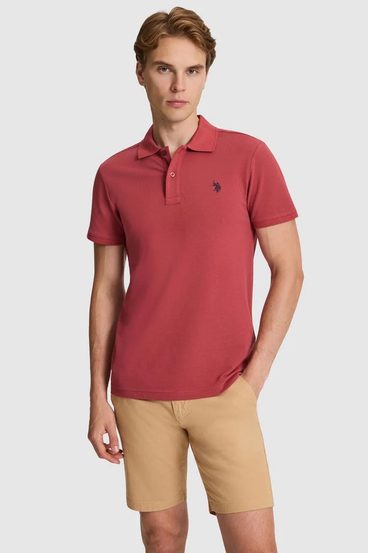 U.S. Polo Assn. Erkek Tişört 50322347-VR223