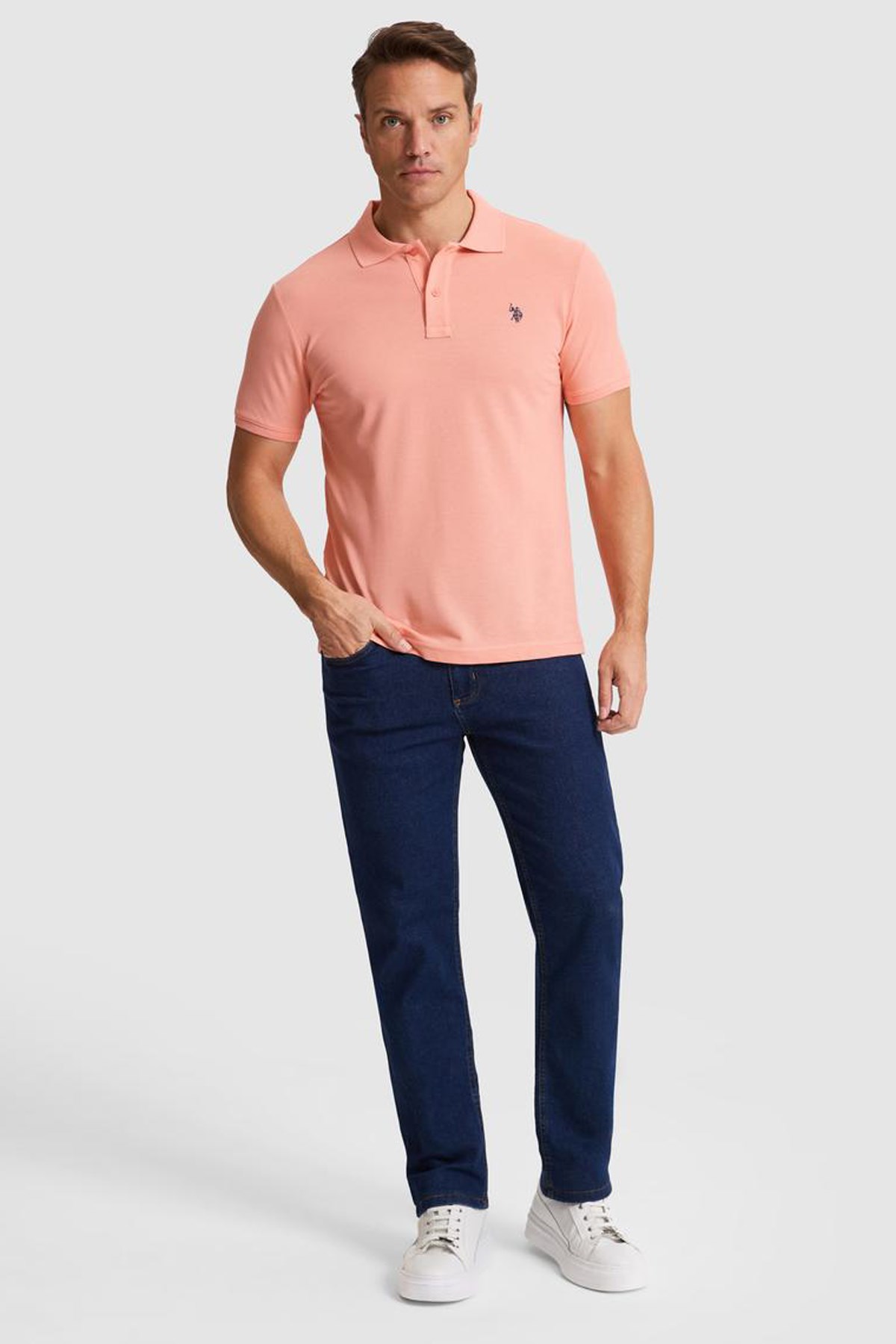 U.S. Polo Assn. Erkek Tişört 50322347-VR204