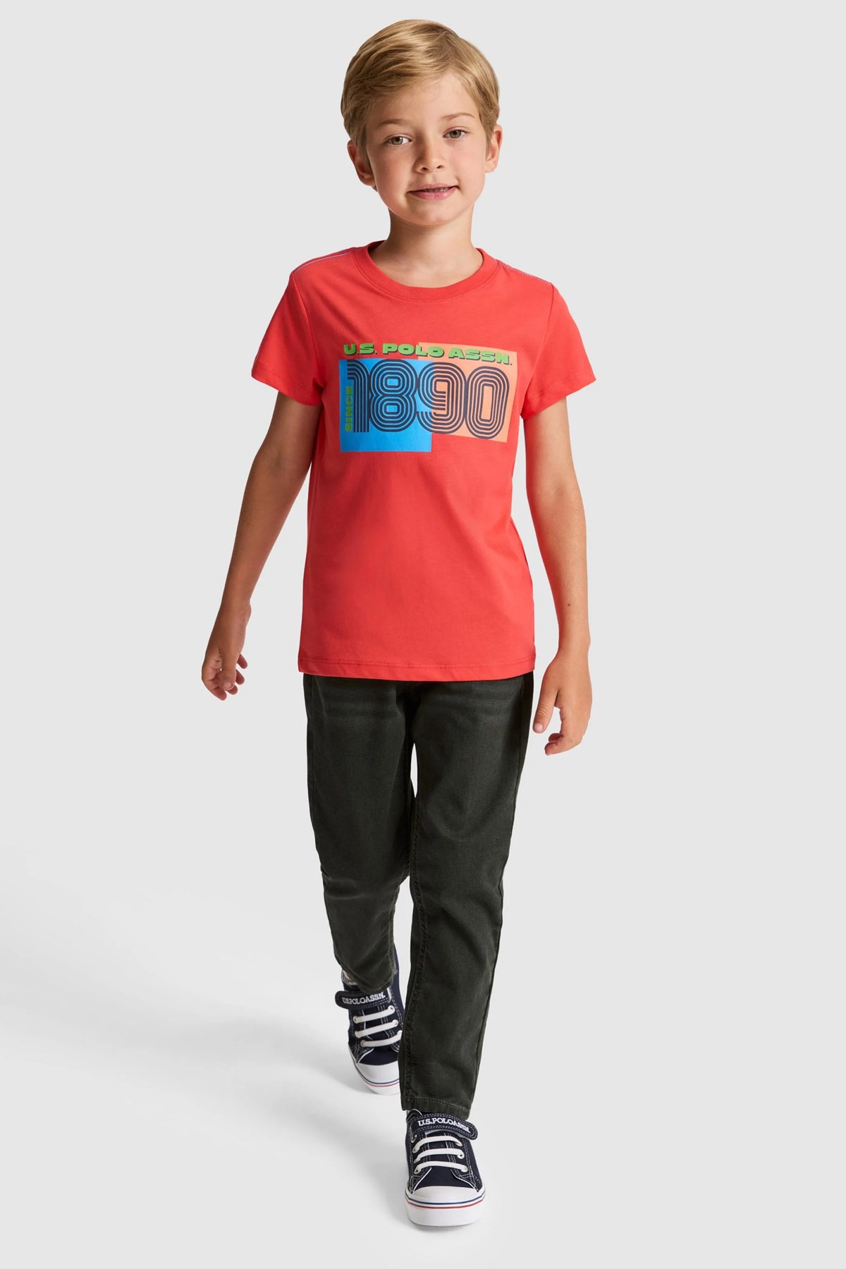 U.S. Polo Assn. Çocuk Tişört 50320413-VR213