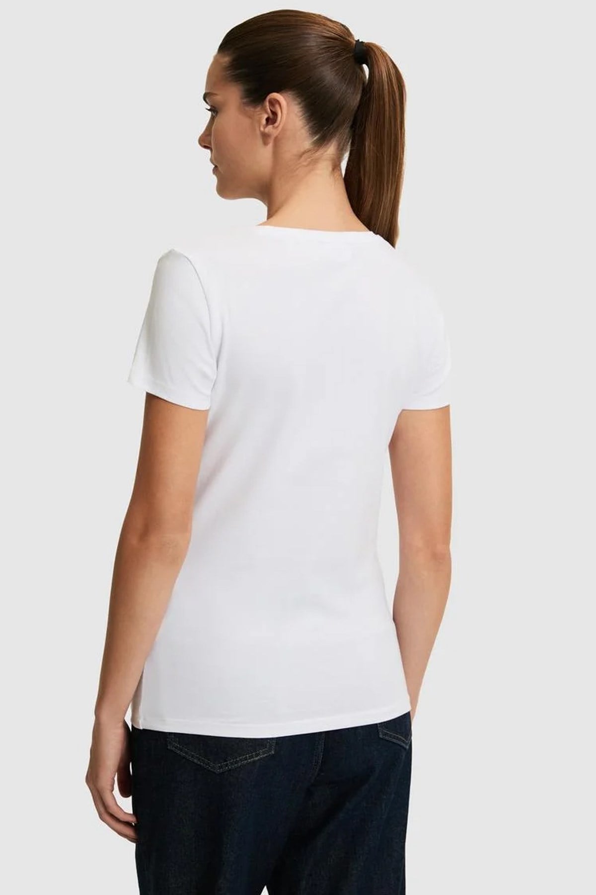 U.S. Polo Assn. Kadın Tişört 50321809-VR013
