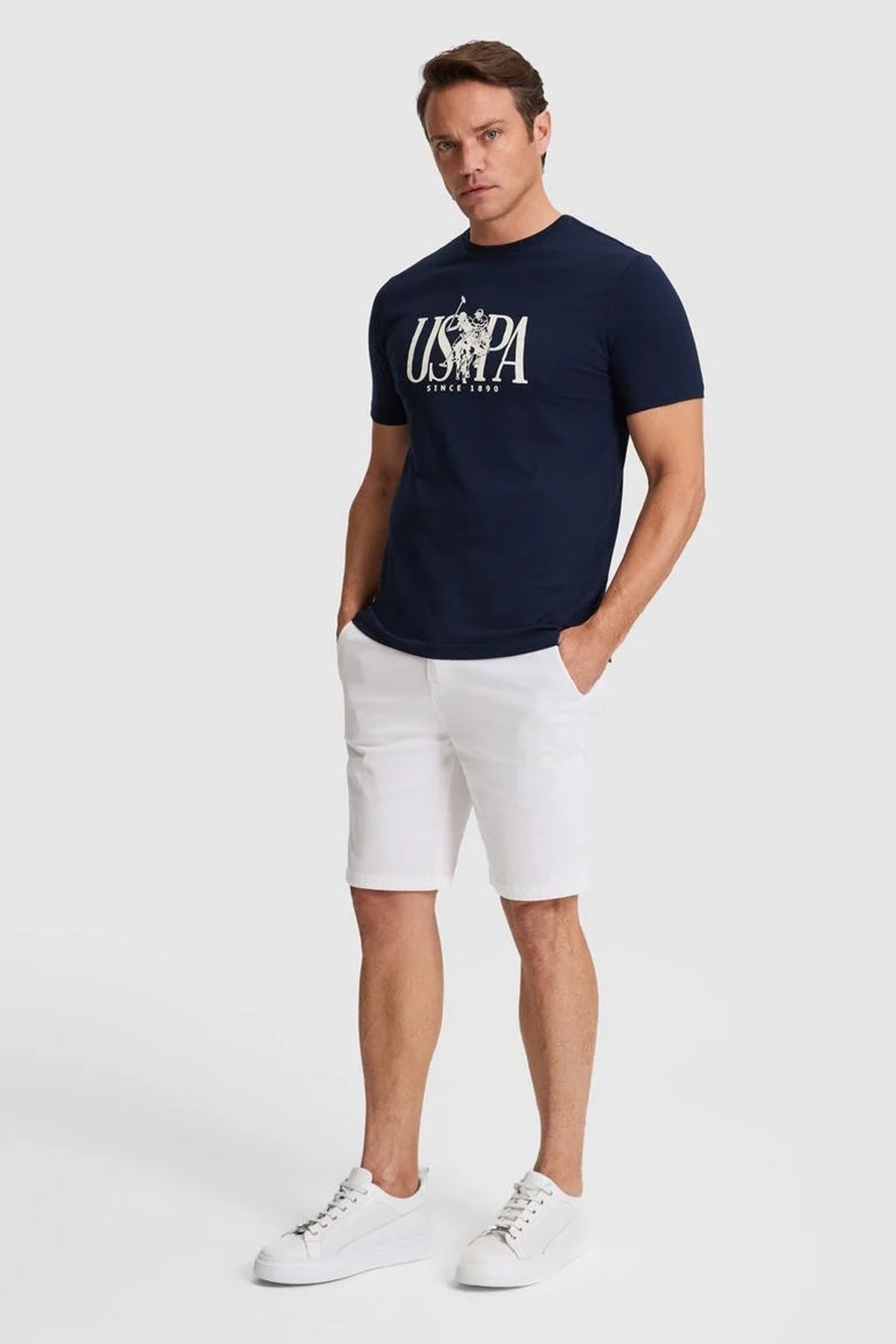 U.S. Polo Assn. Erkek Tişört 50322472-VR033