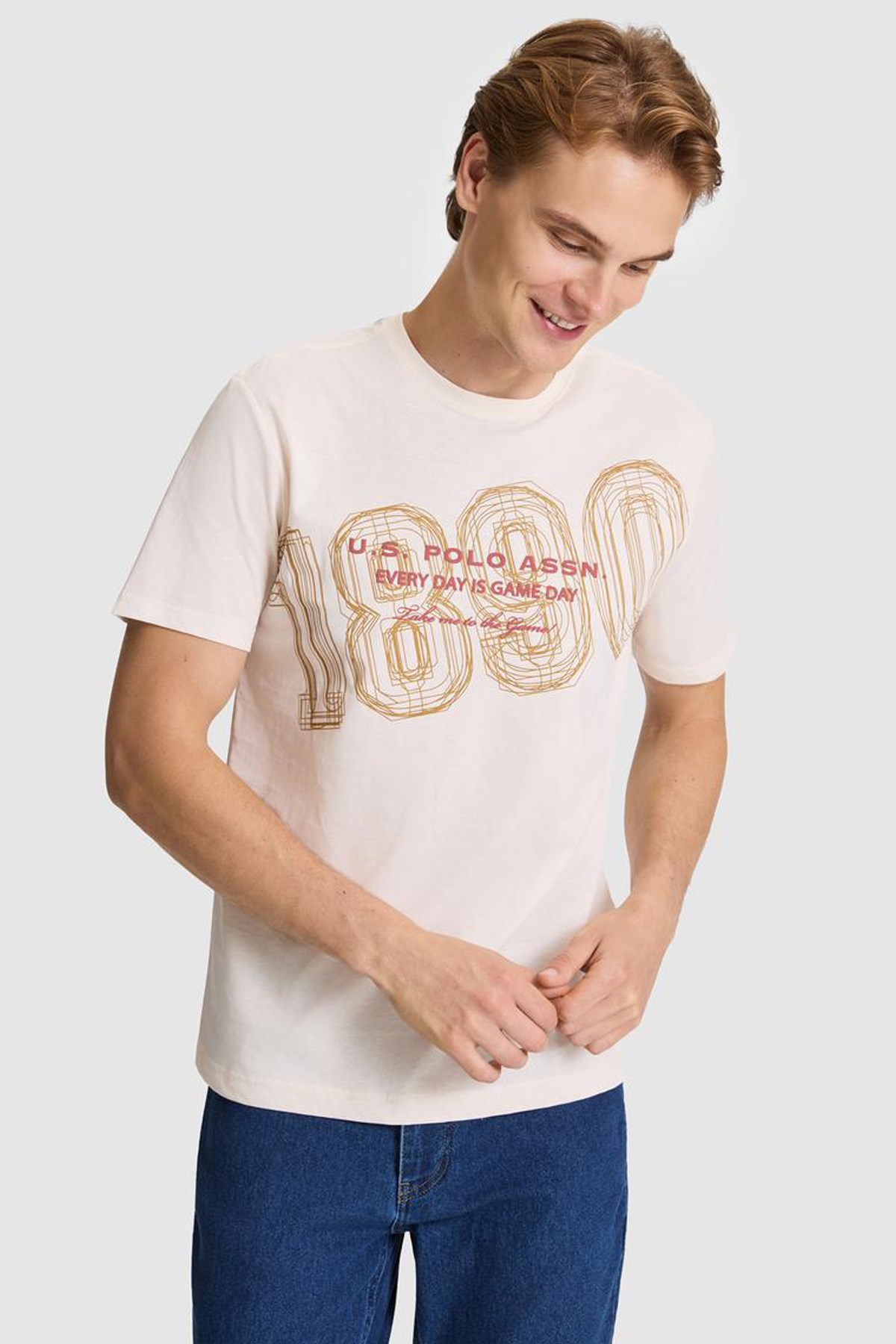 U.S. Polo Assn. Erkek Tişört 50322418-VR071