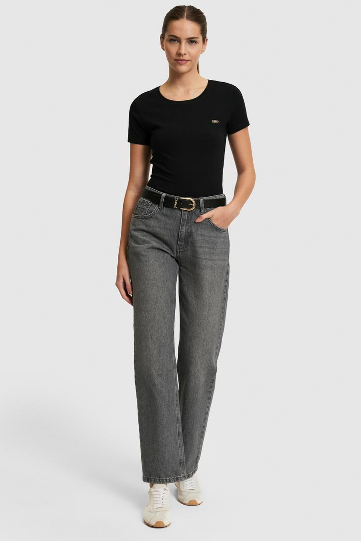 U.S. Polo Assn. Kadın Tişört 50321809-VR046