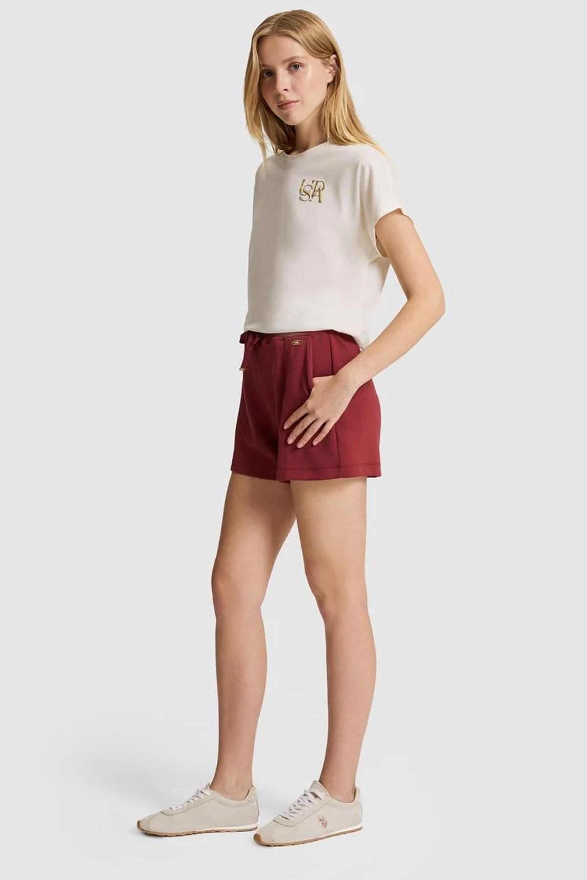 U.S. Polo Assn. Kadın Şort 50322069-VR223