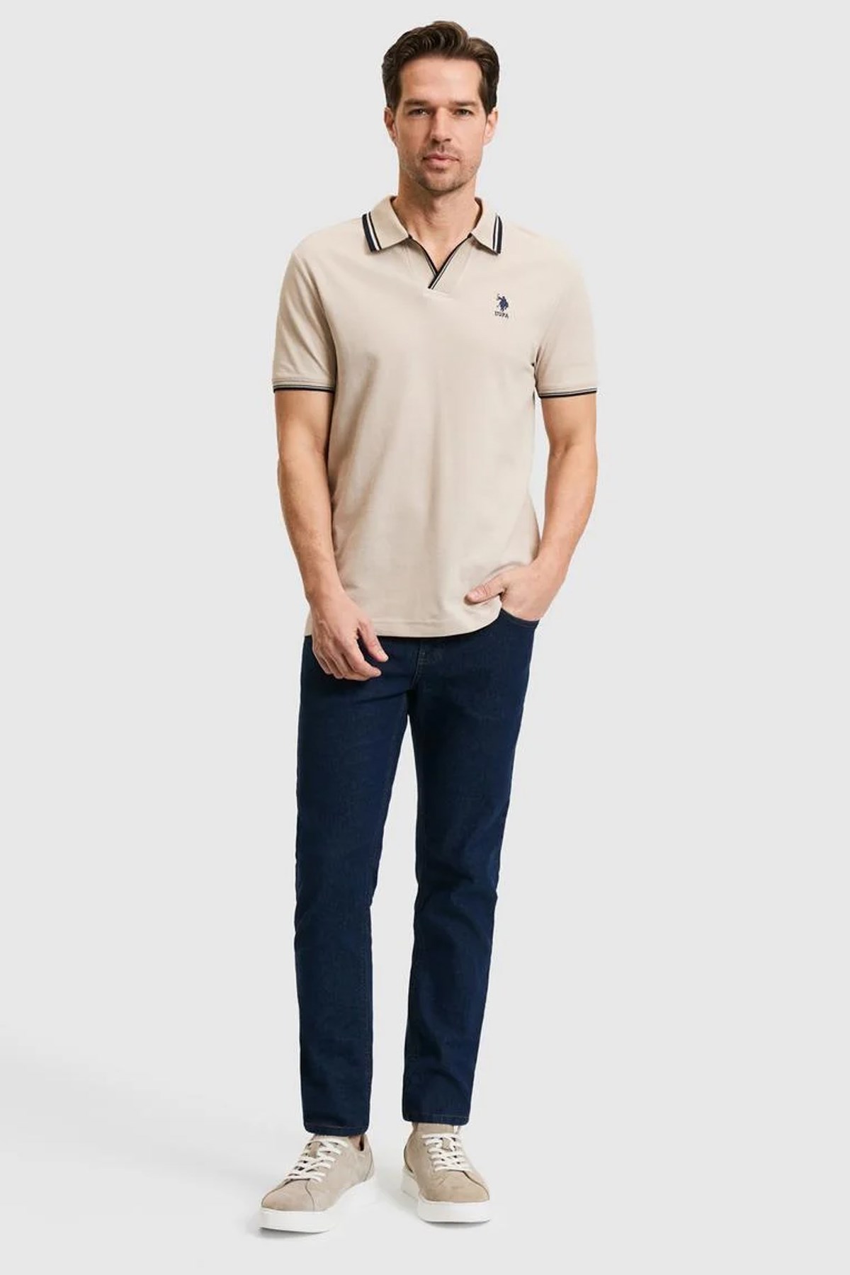 U.S. Polo Assn. Erkek Tişört 50323894-VR049