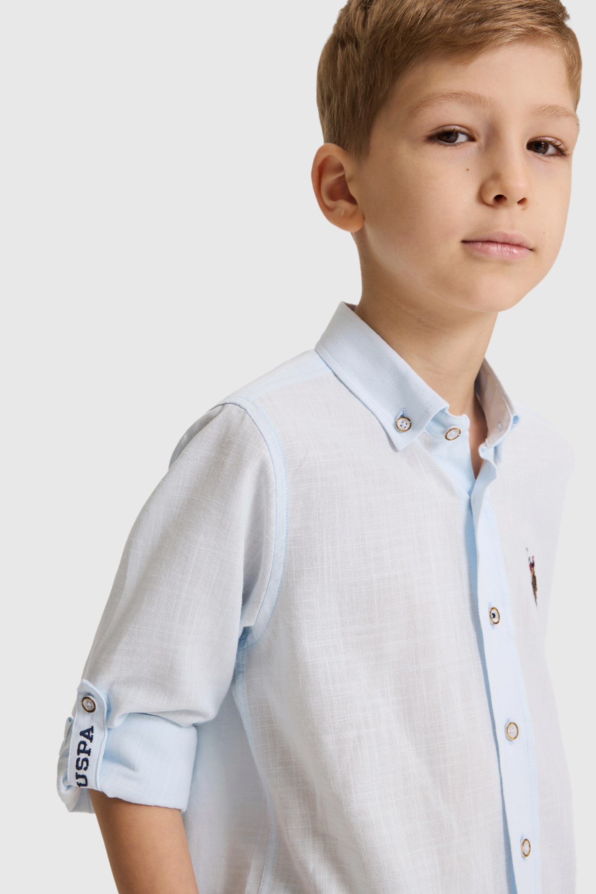 U.S. Polo Assn. Çocuk Gömlek 50320263-VR003