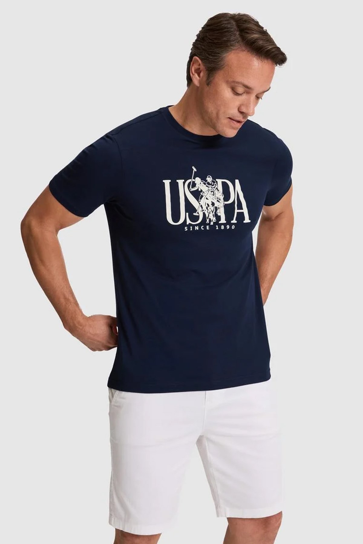 U.S. Polo Assn. Erkek Tişört 50322472-VR033