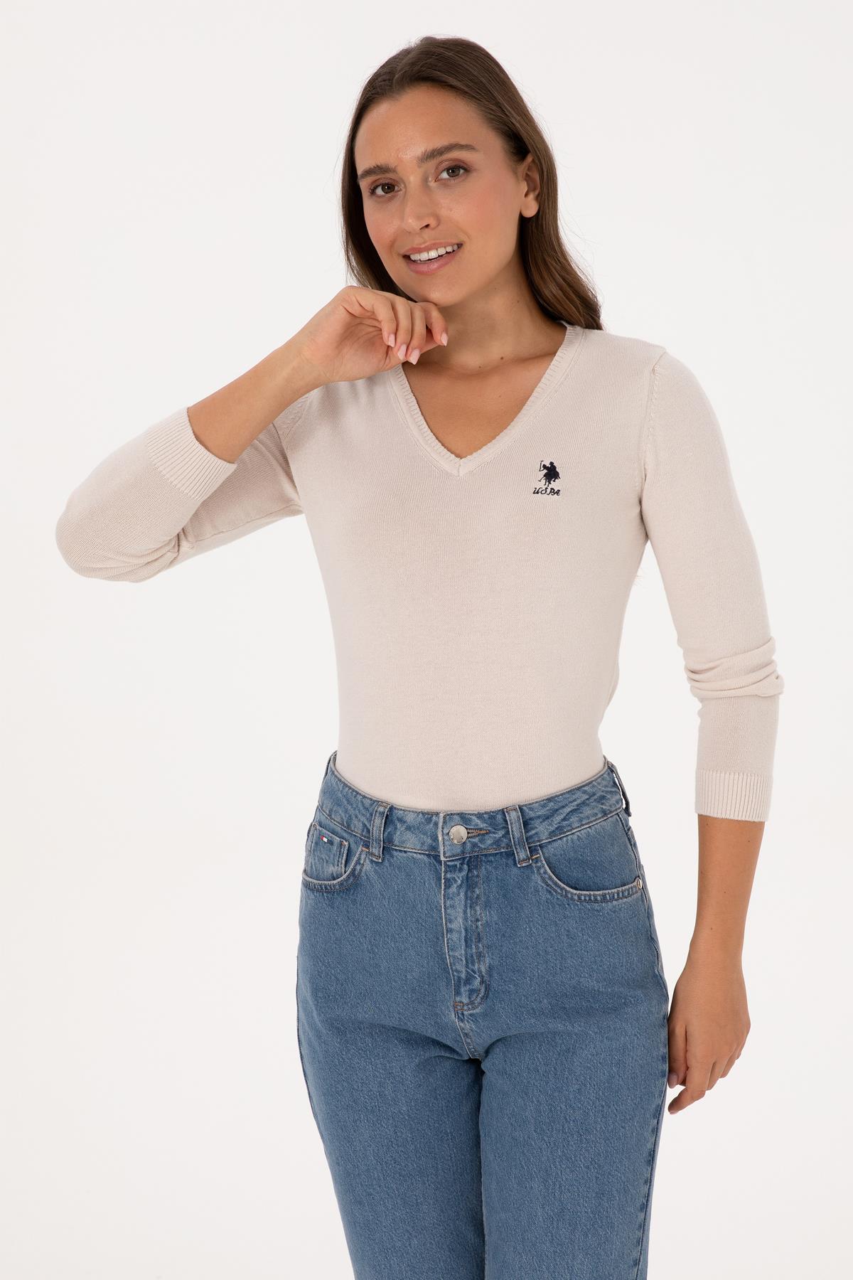 U.S. Polo Assn. Kadın Kazak 50307712-VR071