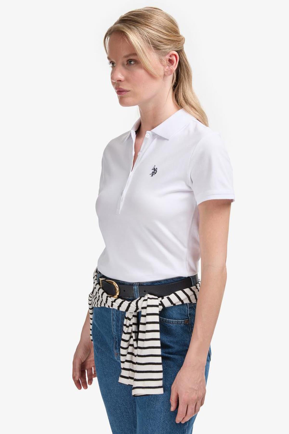 U.S. Polo Assn. Kadın Tişört 50321818-VR013