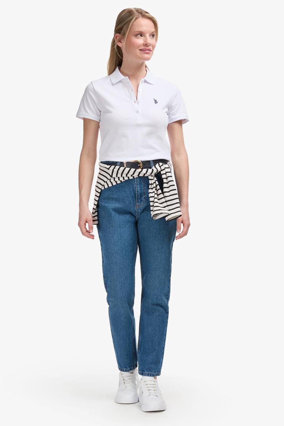 U.S. Polo Assn. Kadın Tişört 50321818-VR013
