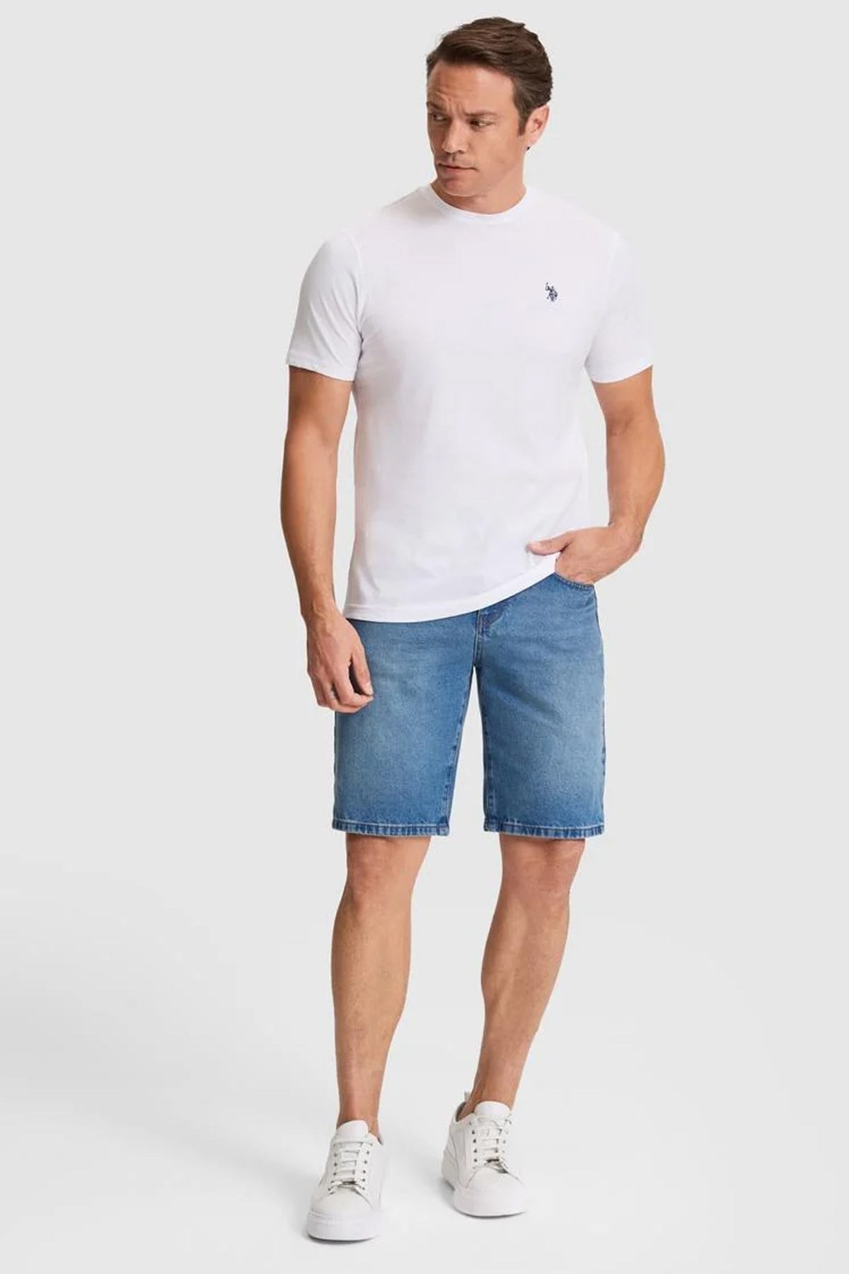 U.S. Polo Assn. Erkek Tişört 50322518-VR013