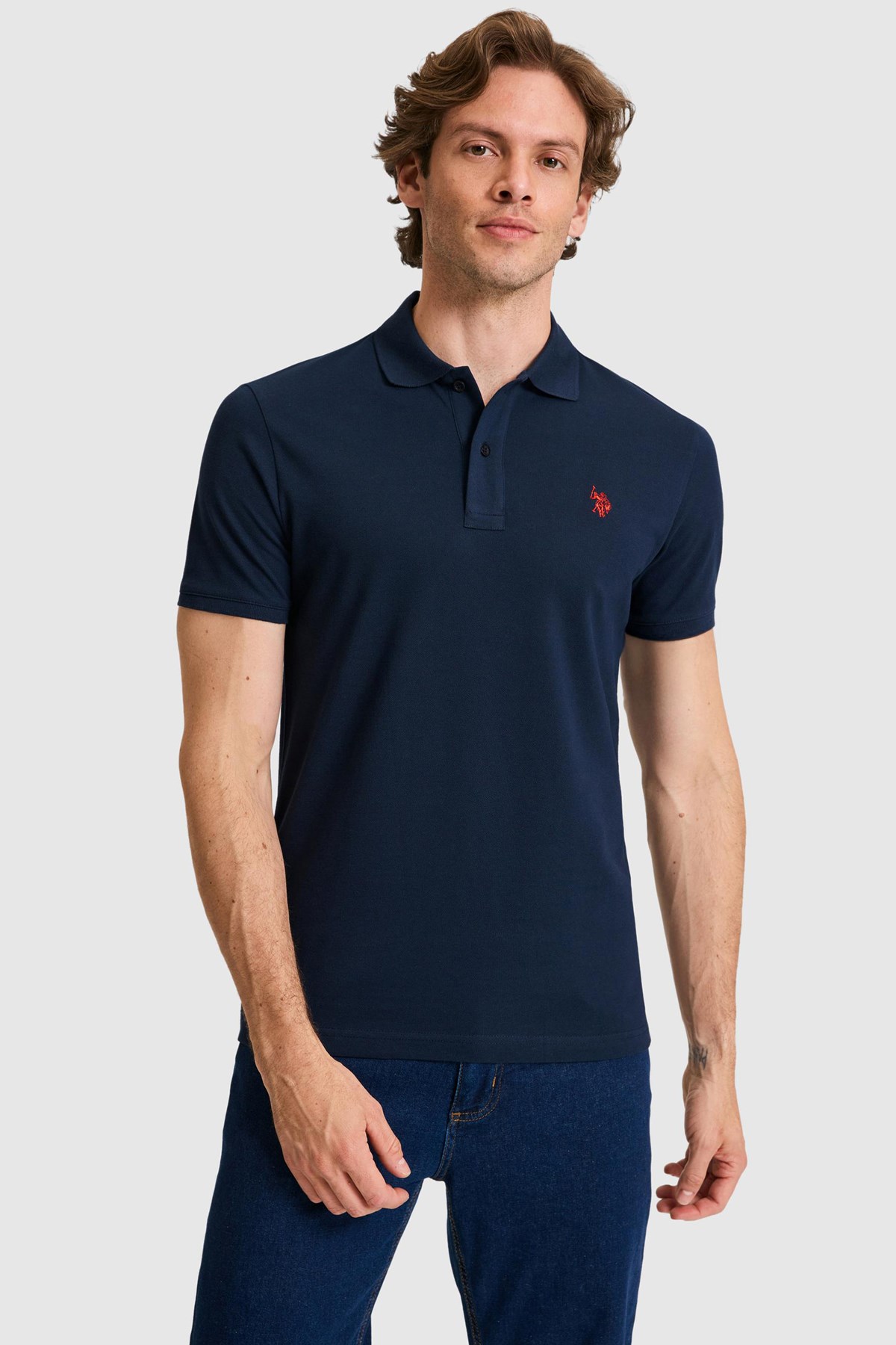 U.S. Polo Assn. Erkek Tişört 50322347-VR033