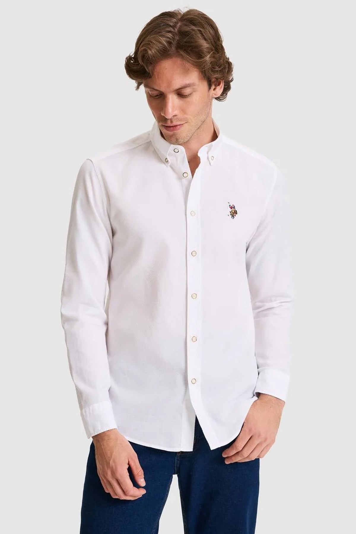 U.S. Polo Assn. Erkek Gömlek 50322343-VR013