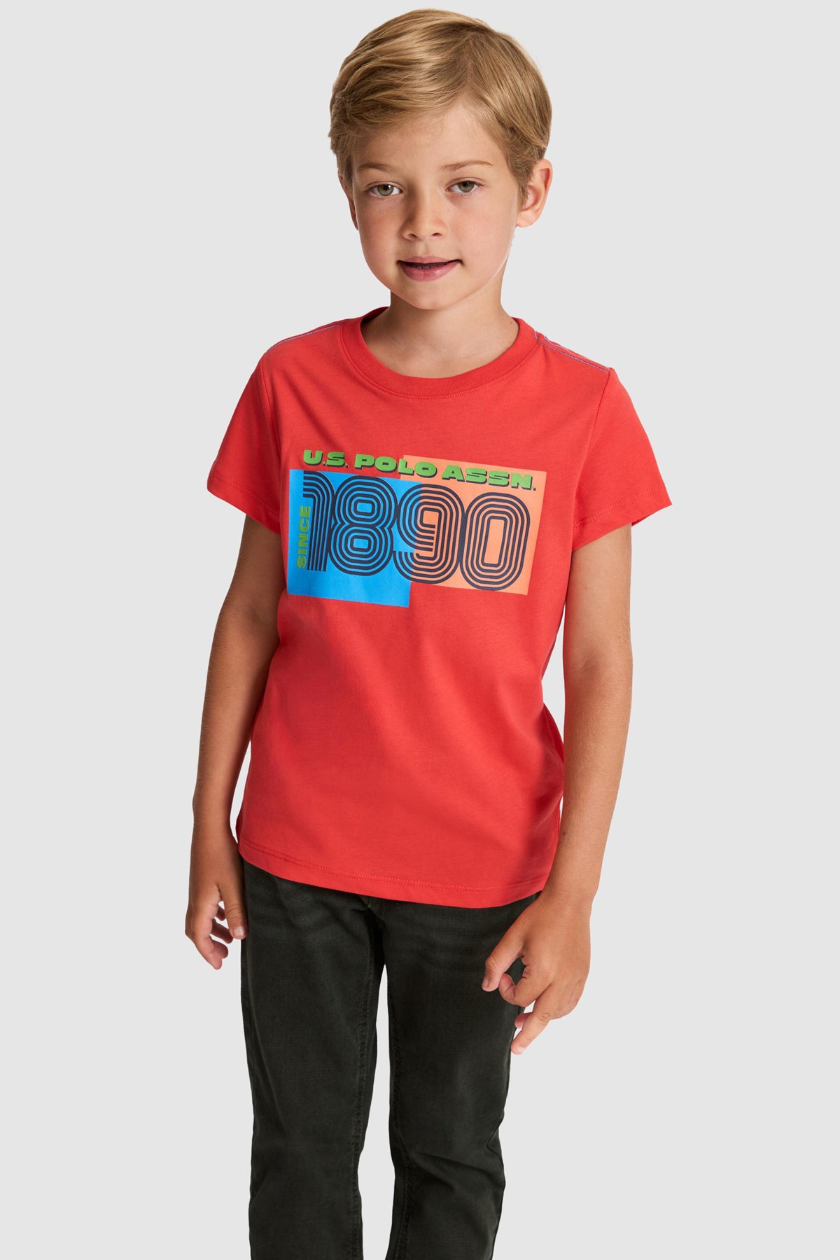 U.S. Polo Assn. Çocuk Tişört 50320413-VR213