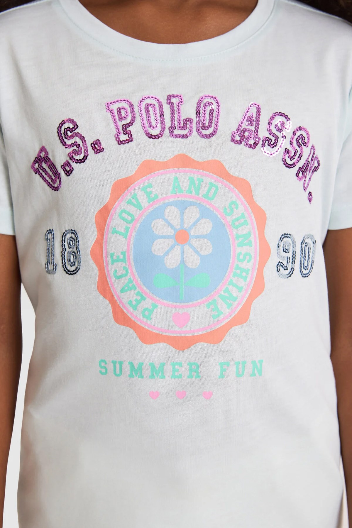 U.S. Polo Assn. Çocuk Tişört 50320467-VR083